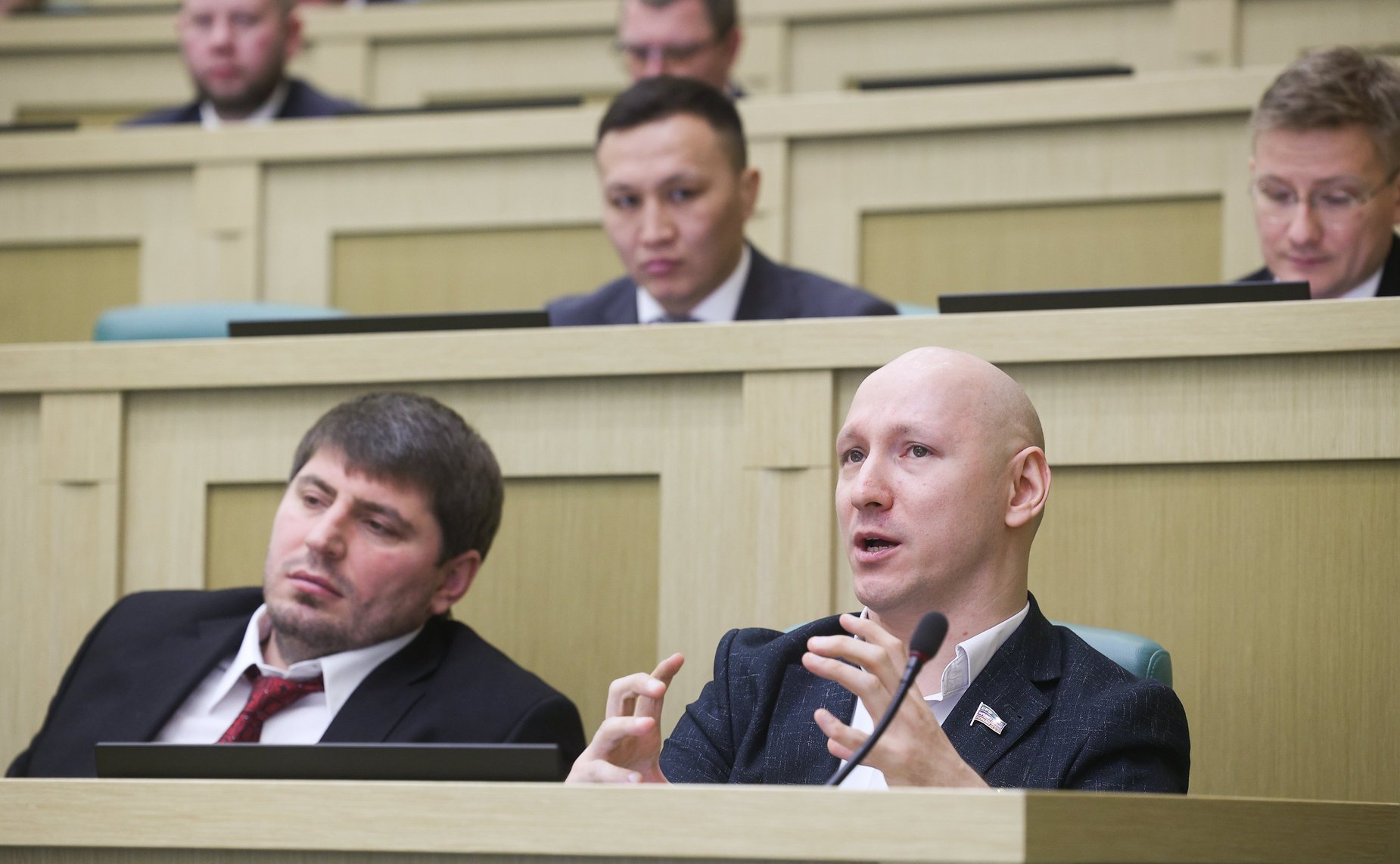 Заседание Палаты молодых законодателей при Совете Федерации