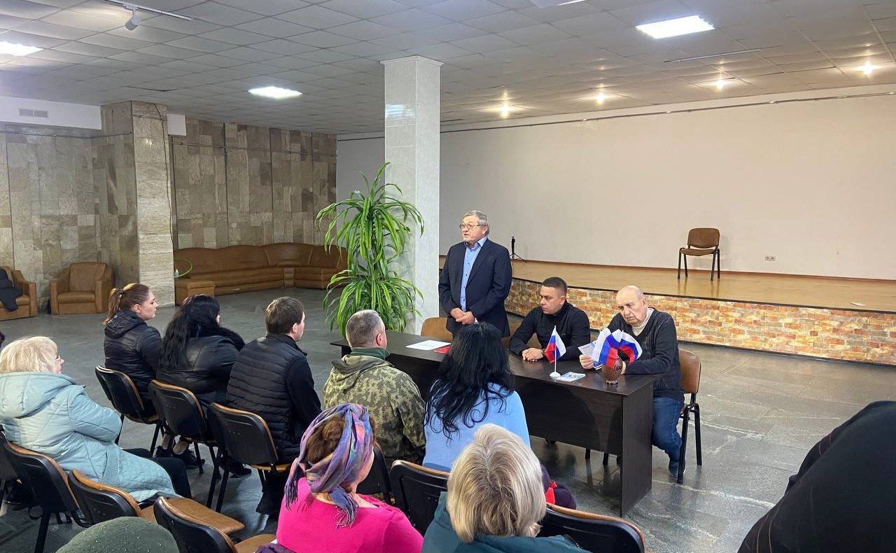 Айрат Гибатдинов посетил территории ДНР, ЛНР, Запорожской и Херсонской областей