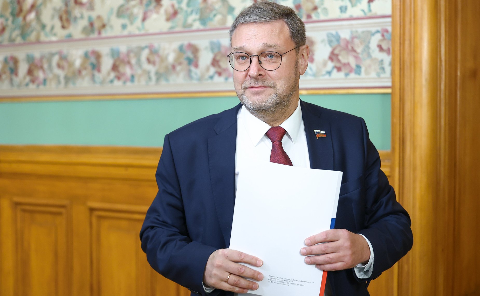 Заместитель Председателя СФ Константин Косачев