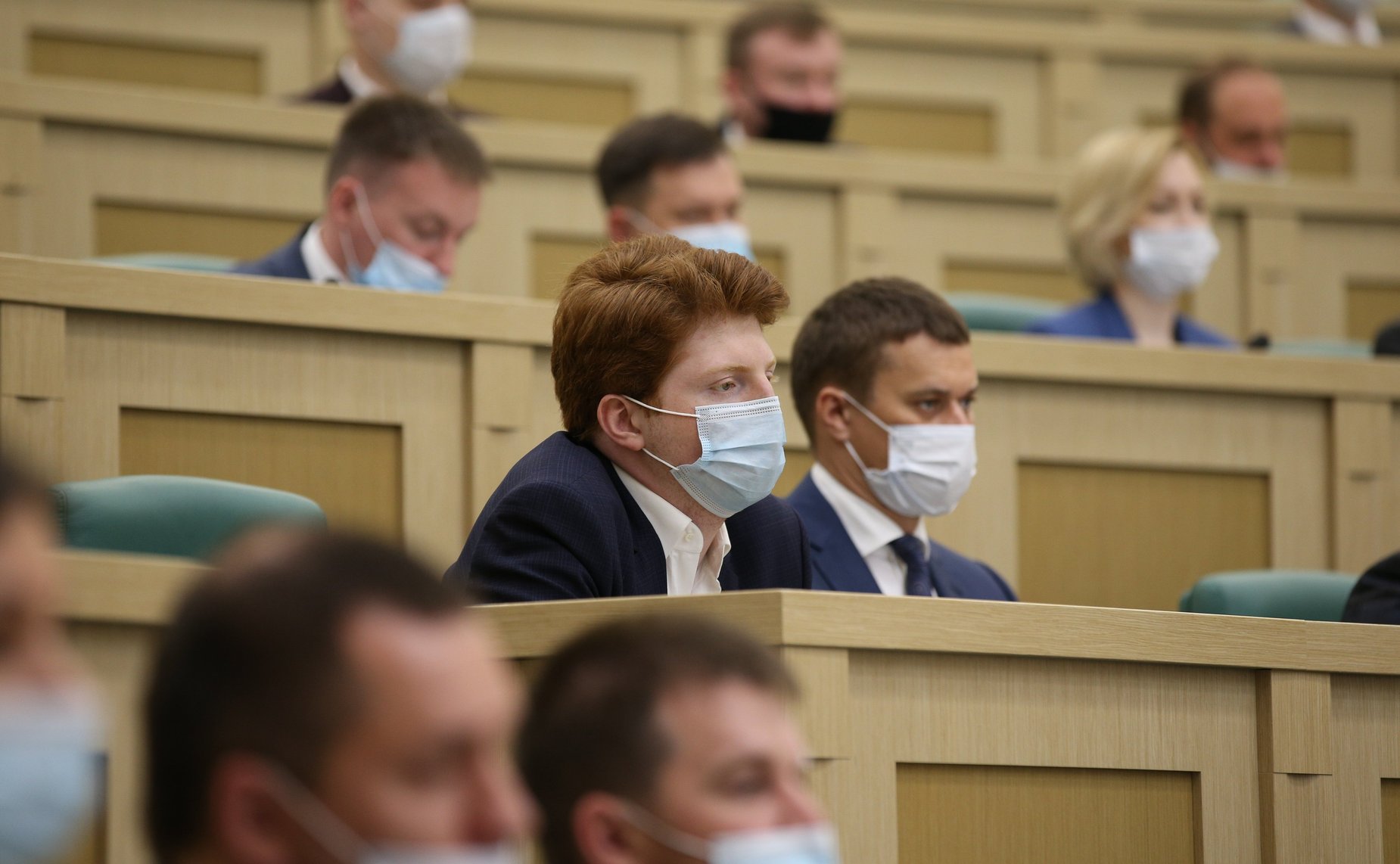 Заседание Палаты молодых законодателей при Совете Федерации