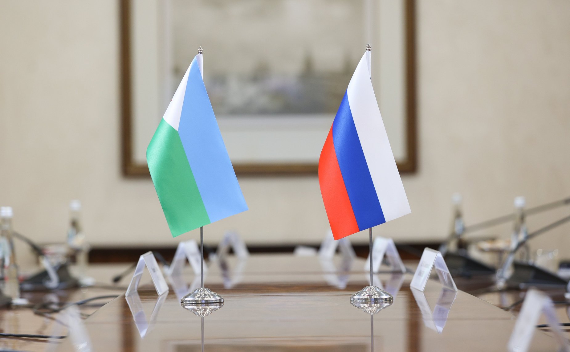 Встреча Председателя Совета Федерации Валентины Матвиенко с Председателем Национального собрания Республики Джибути Дилейтой Мохамедом Дилейтой