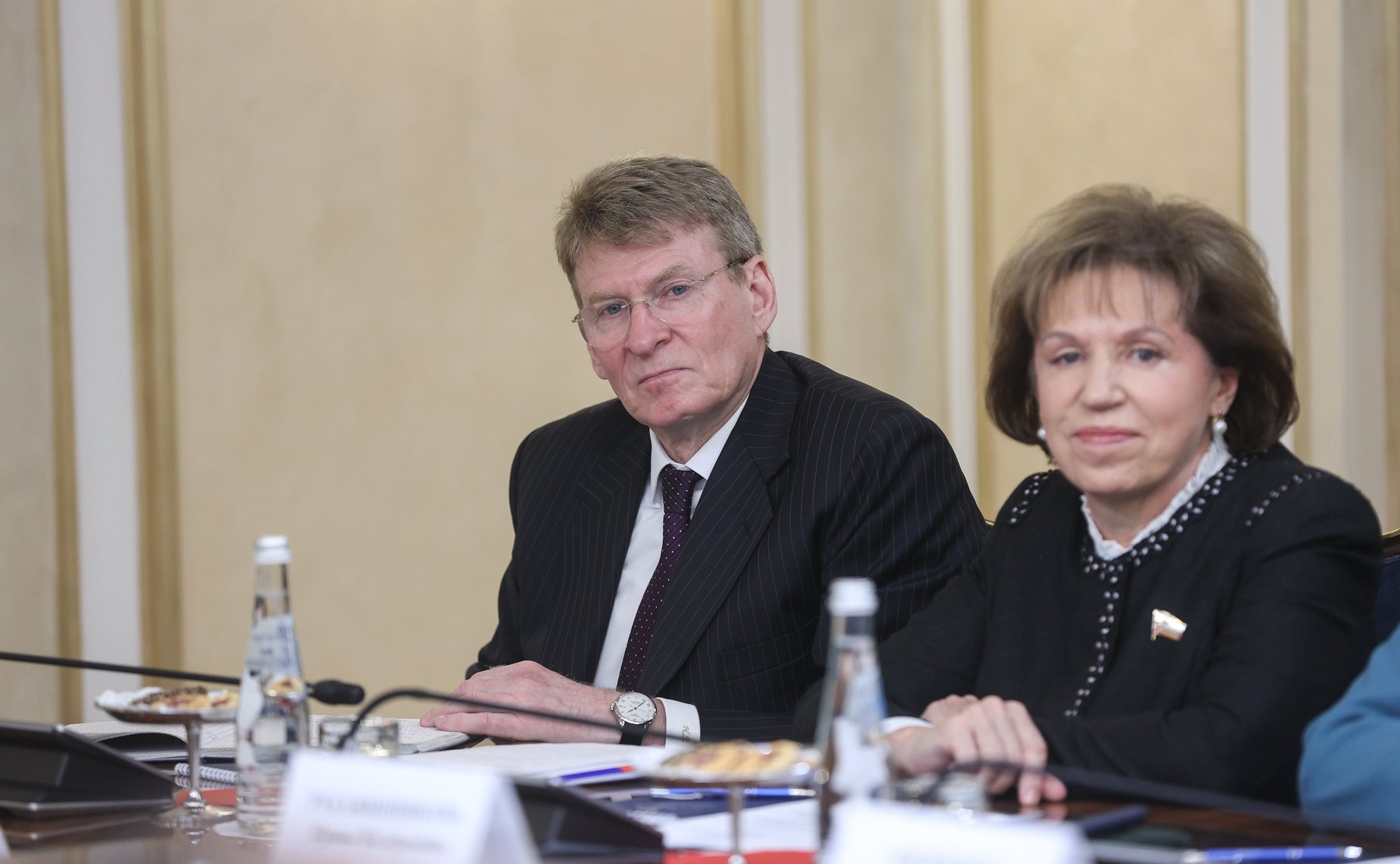 Валентина Матвиенко встретилась с Председателем Жогорку Кенеша Киргизской Республики Нурланбеком Шакиевым