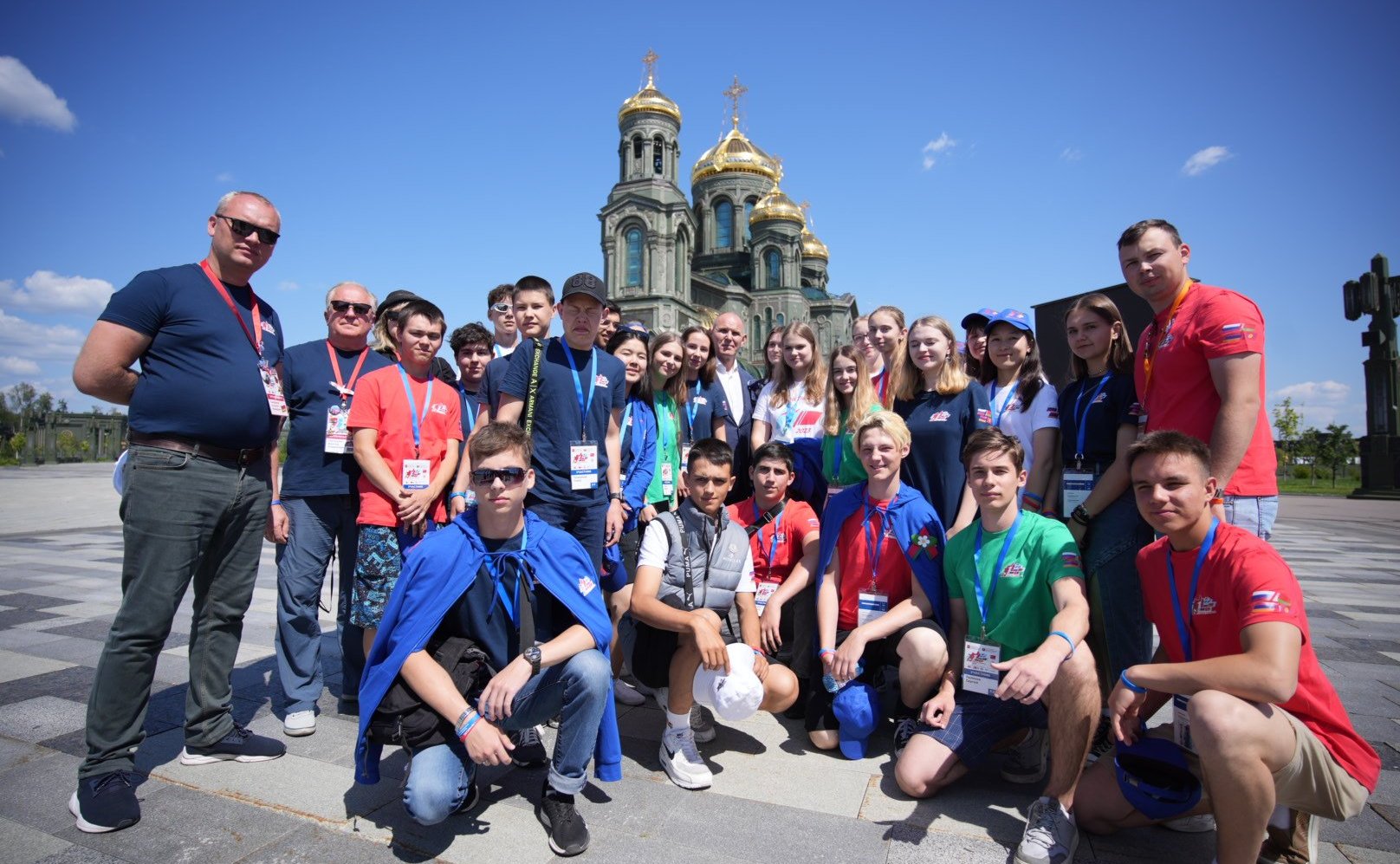 Участники проекта «Поезд Памяти» посетили Центральный парк ВС РФ «Патриот»