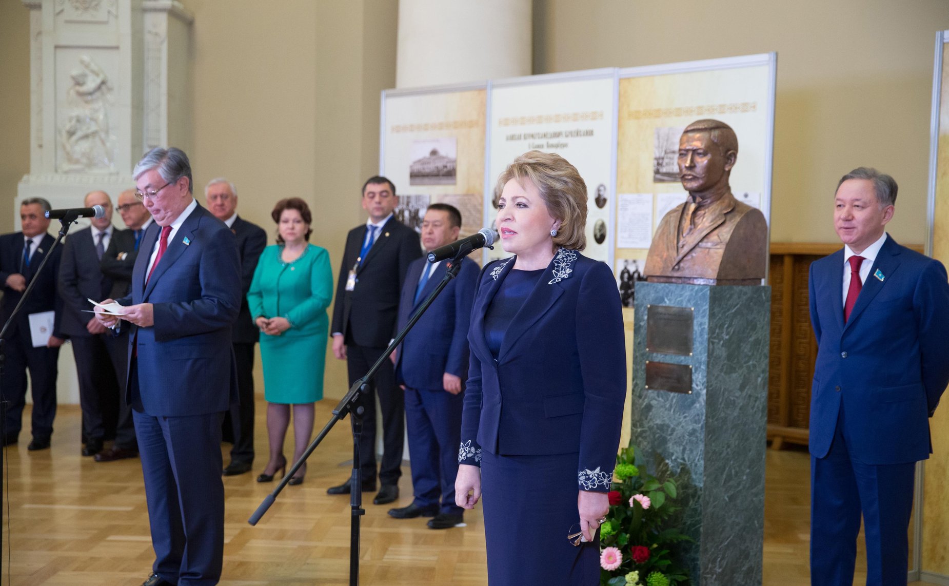 В. Матвиенко и Ж. Токаев