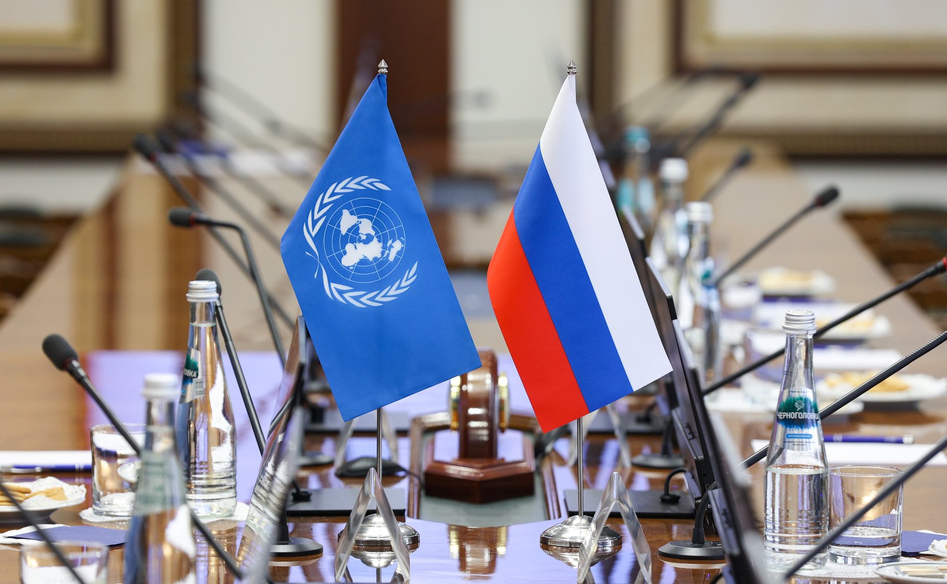 Встреча Григория Карасина с помощником Генерального секретаря ООН по Ближнему Востоку, Европе, Америкам и Азиатско-Тихоокеанскому региону