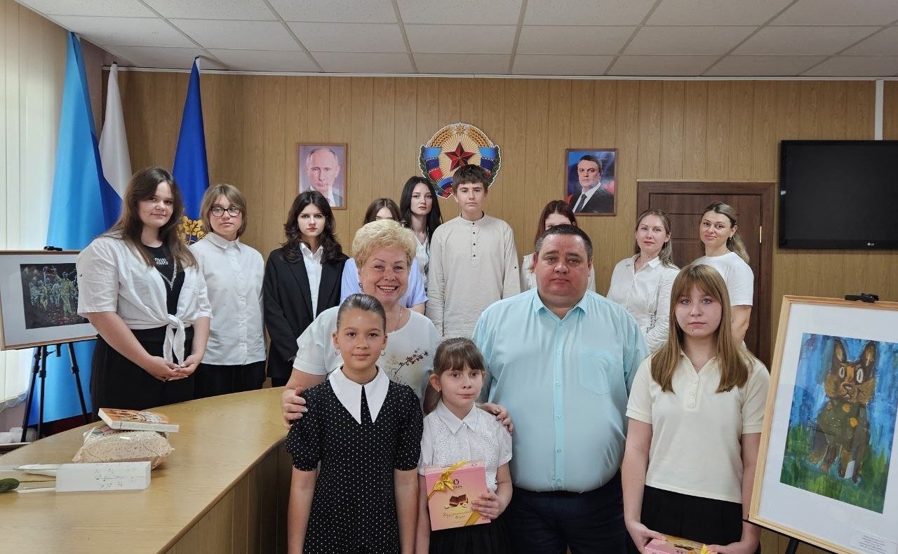 Ольга Бас посетила город Ровеньки Луганской Народной Республики