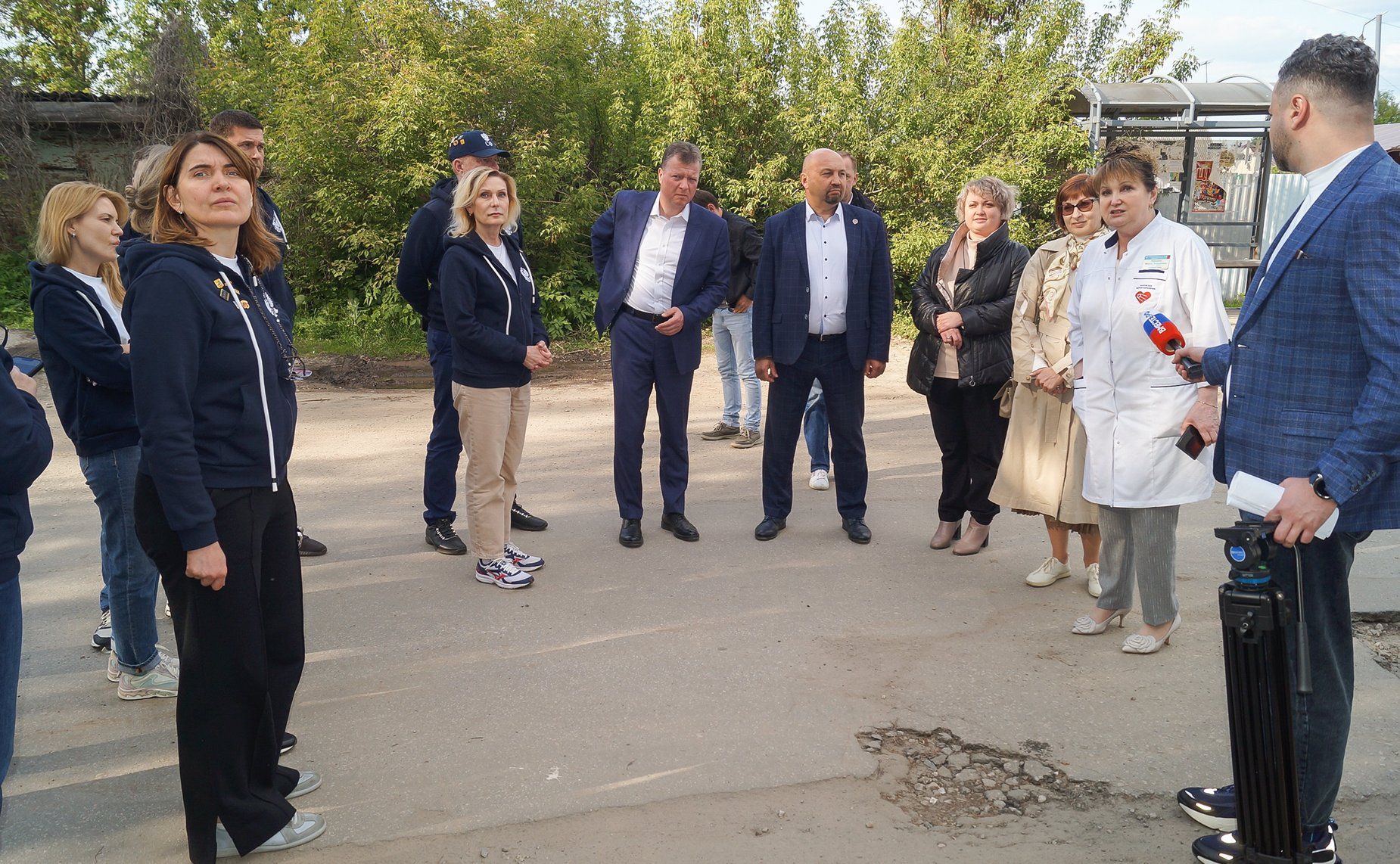 Сенаторы посетили ГБУЗ Калужской области «Центральная межрайонная больница № 3» (г. Козельск)