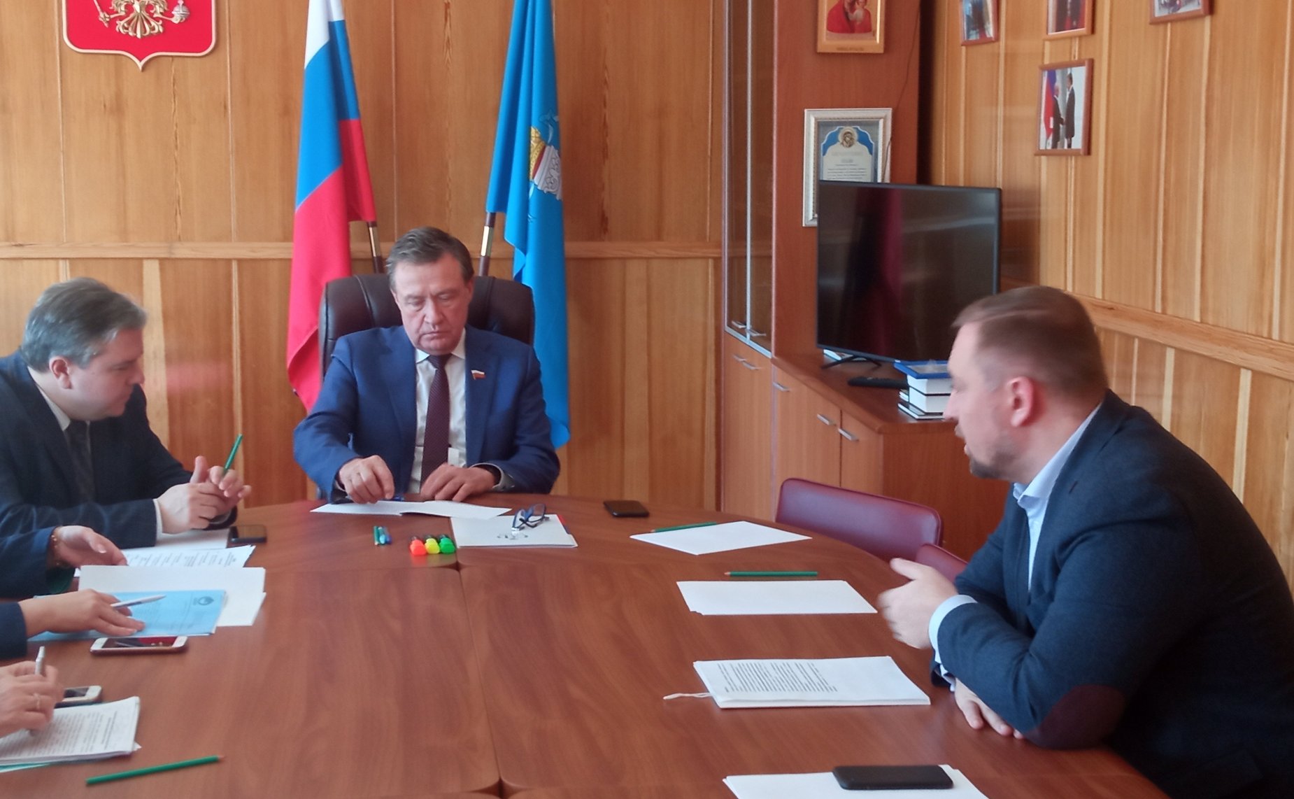 Сергей Рябухин в ходе поездки в регион обсудил с руководством Ульяновской области меры по стабилизации экономической ситуации