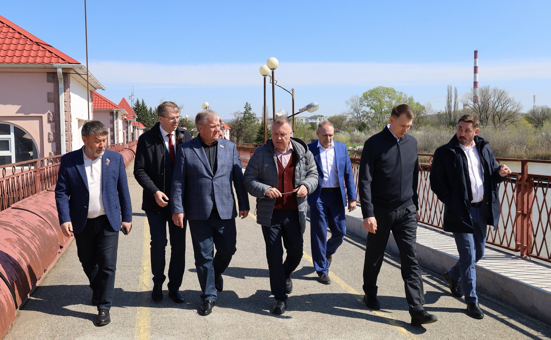 Посещение сенаторами социально значимых объектов Ставропольского края