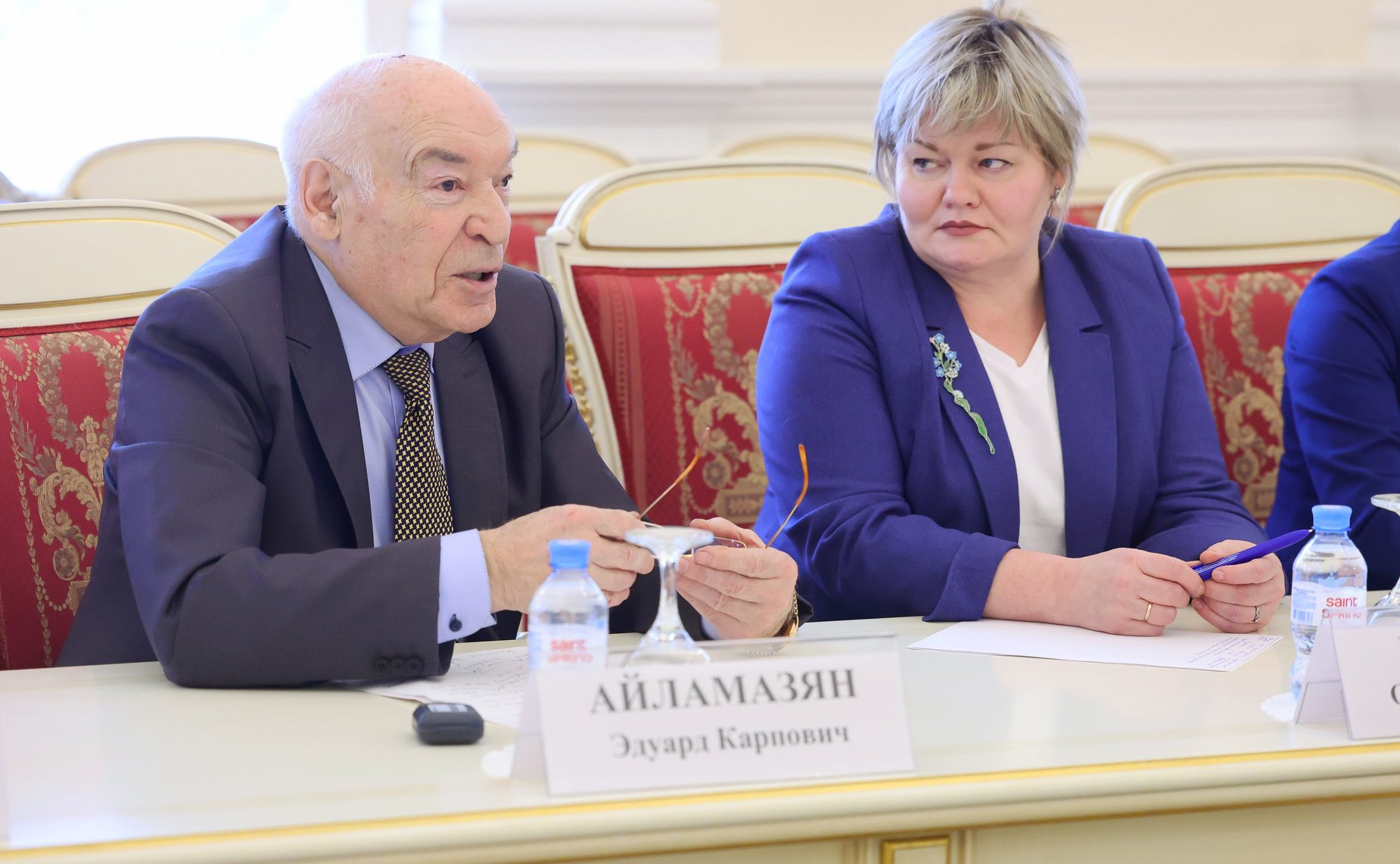 Заместитель Председателя Совета Федерации Инна Святенко провела рабочее совещание в Правительстве Санкт-Петербурга по вопросу организации деятельности служб родовспоможения