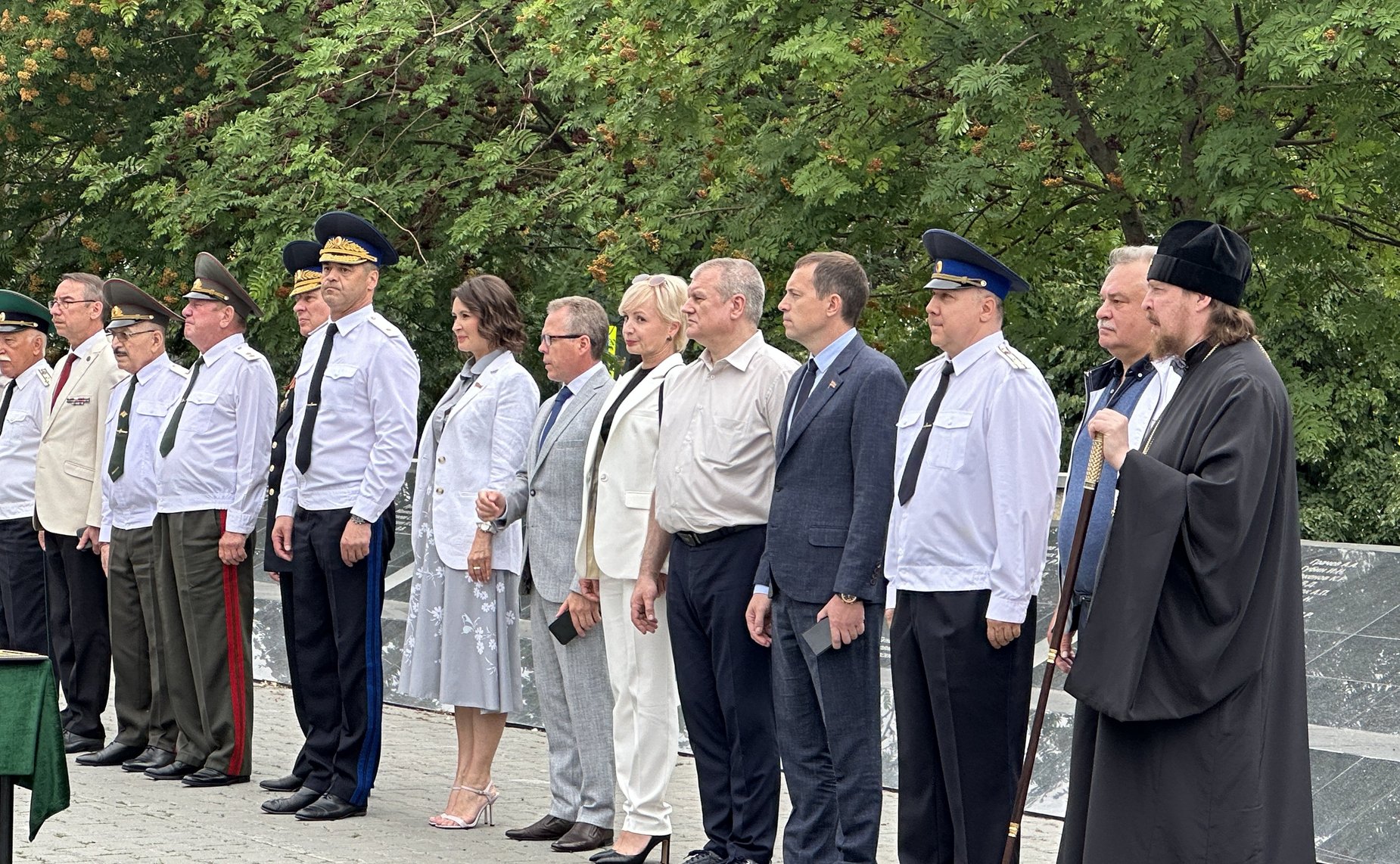 Маргарита Павлова приняла участие в церемонии вручения наказов сотрудникам федеральной службы безопасности, приступающим к работе в пограничном подразделении региона