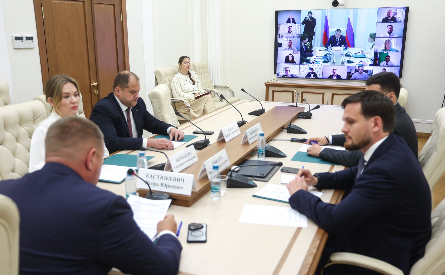 Заседание Совета Палаты молодых законодателей при Совете Федерации