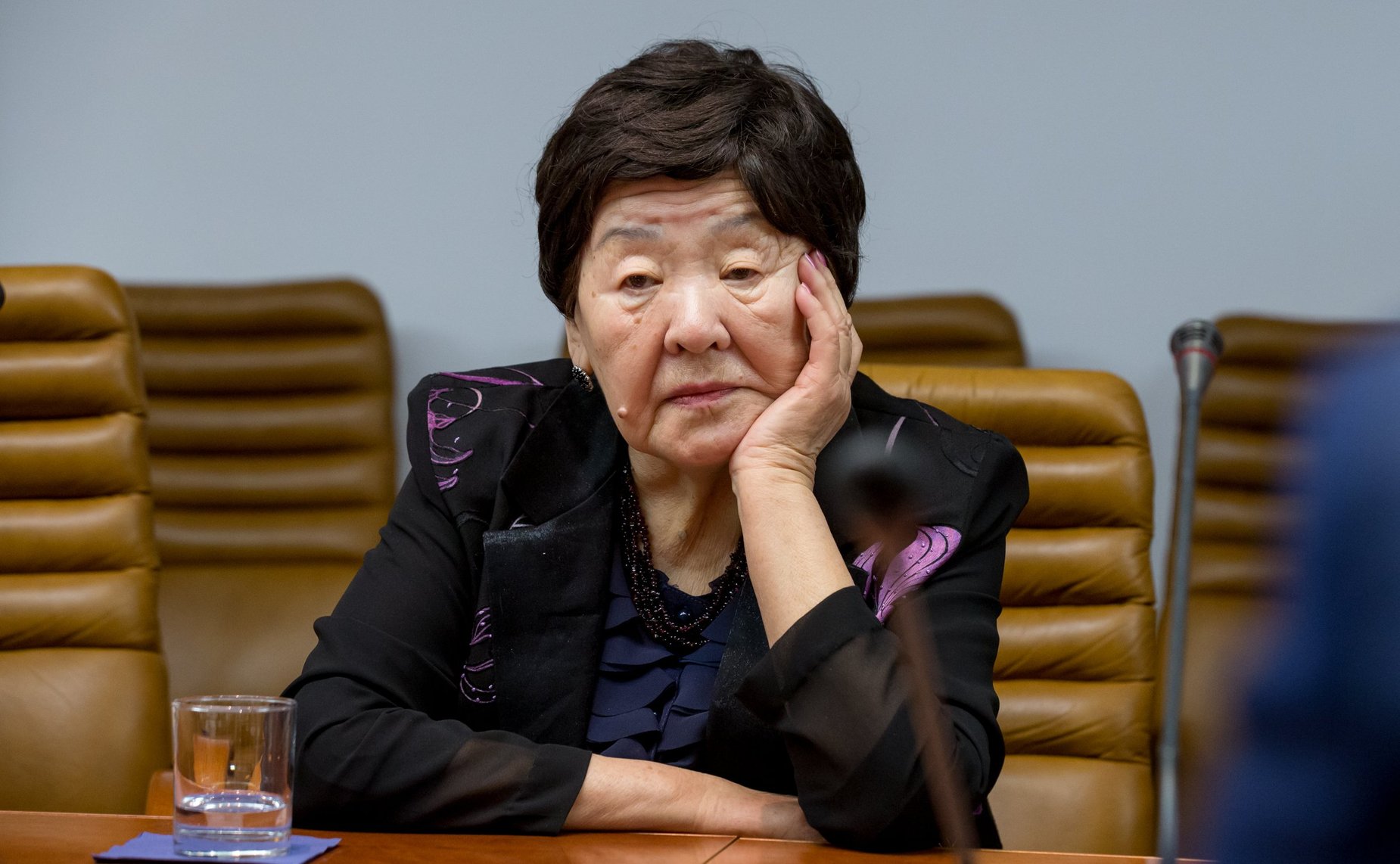 Встреча А. Варфоломеева и В. Мархаева с делегацией Республики Бурятия