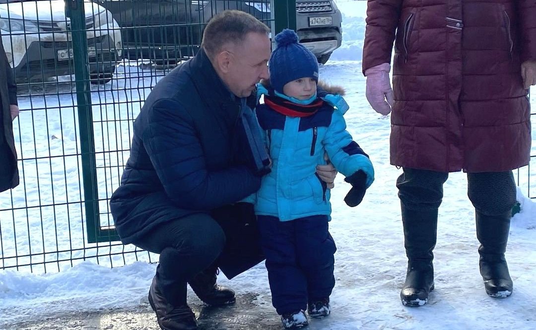 Олег Алексеев в рамках работы в регионе посетил село Титоренко Энгельсского района