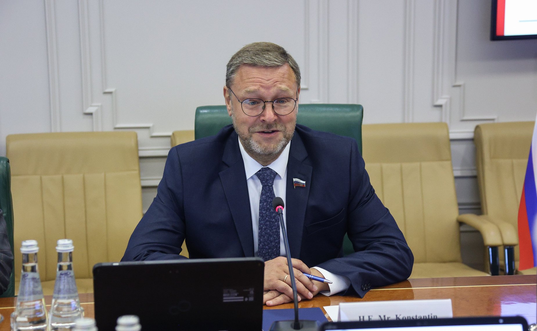 Заместитель Председателя Совета Федерации Константин Косачев