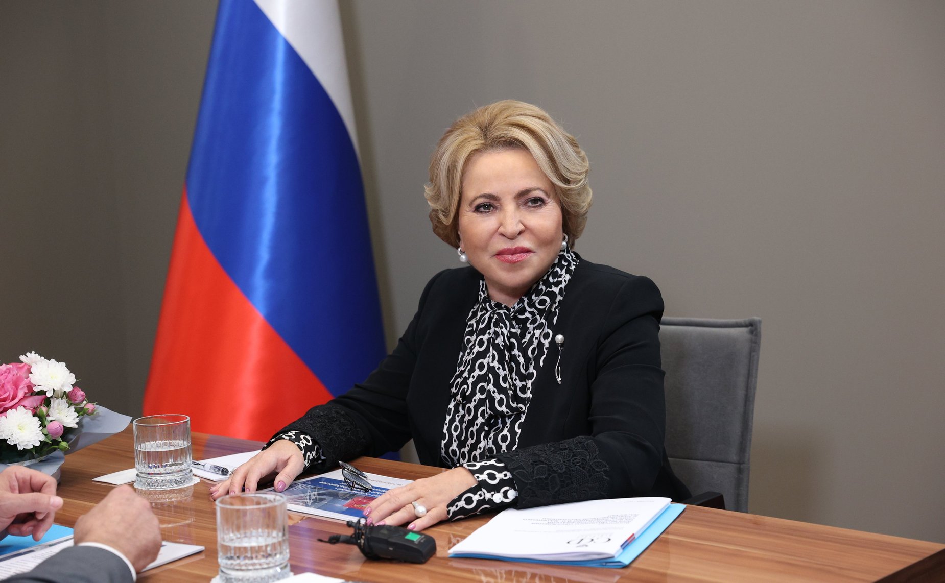 Председатель Совета Федерации Валентина Матвиенко провела в Каспийске встречу с главой Дагестана Сергеем Меликовым