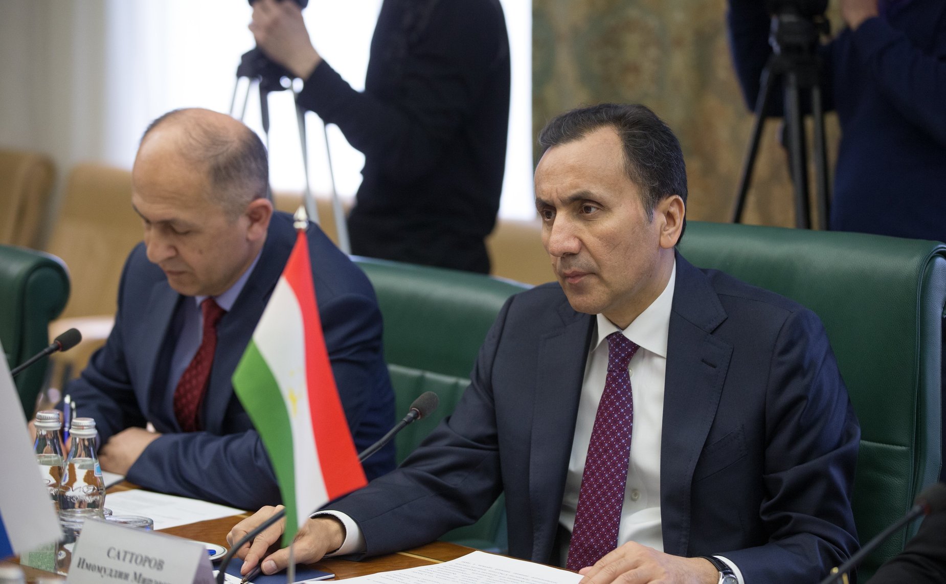 Встреча Д. Мезенцева с Послом Таджикистана