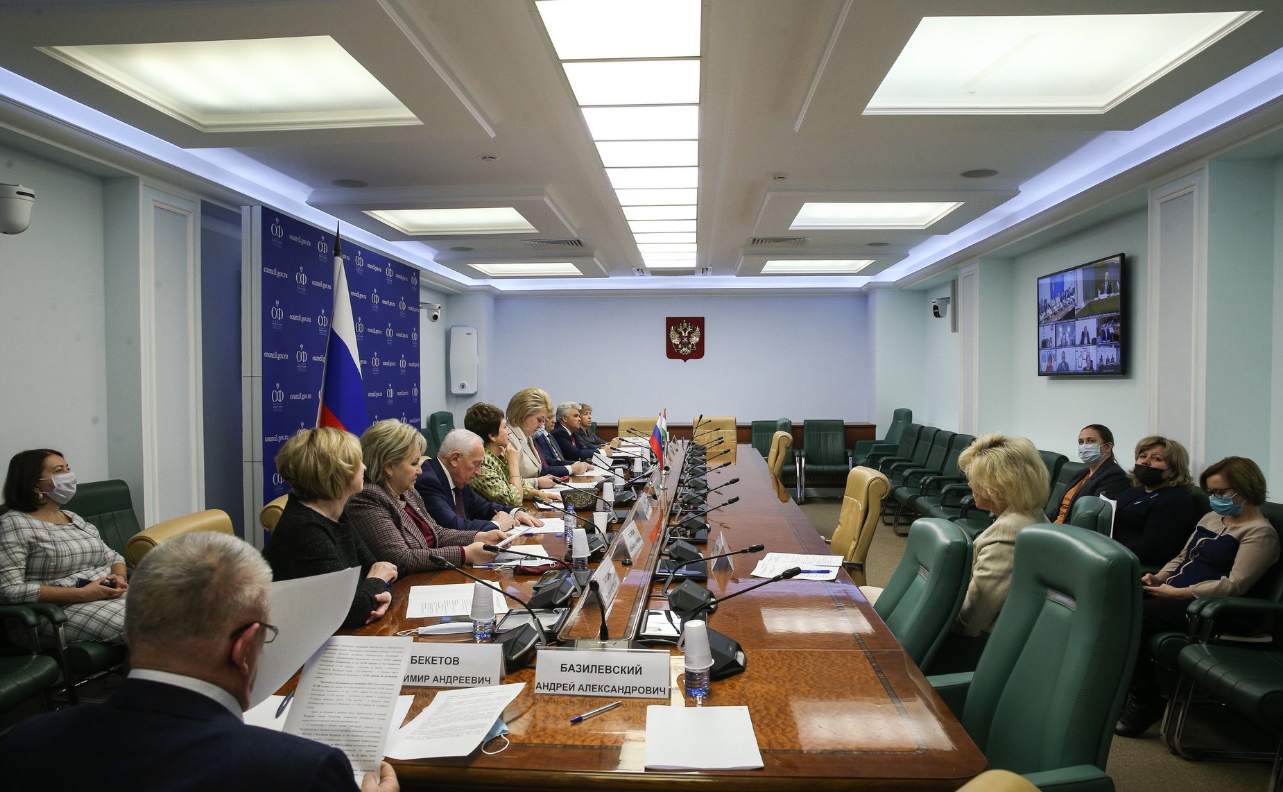 «Круглый стол» Комитета СФ по науке, образованию и культуре на тему «Состояние и перспективы гуманитарного сотрудничества Таджикистана и России: образование, наука, культура»