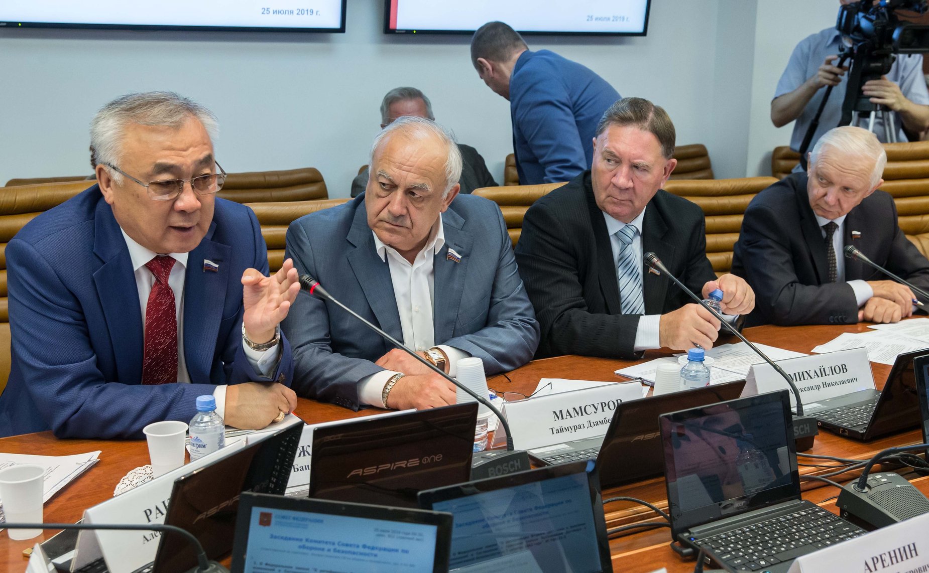 Заседание Комитета Совета Федерации по обороне и безопасности