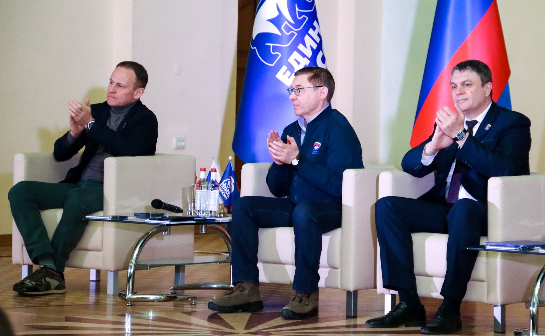 Рабочая поездка первого заместителя Председателя Совета Федерации Владимира Якушева в Луганскую Народную Республику