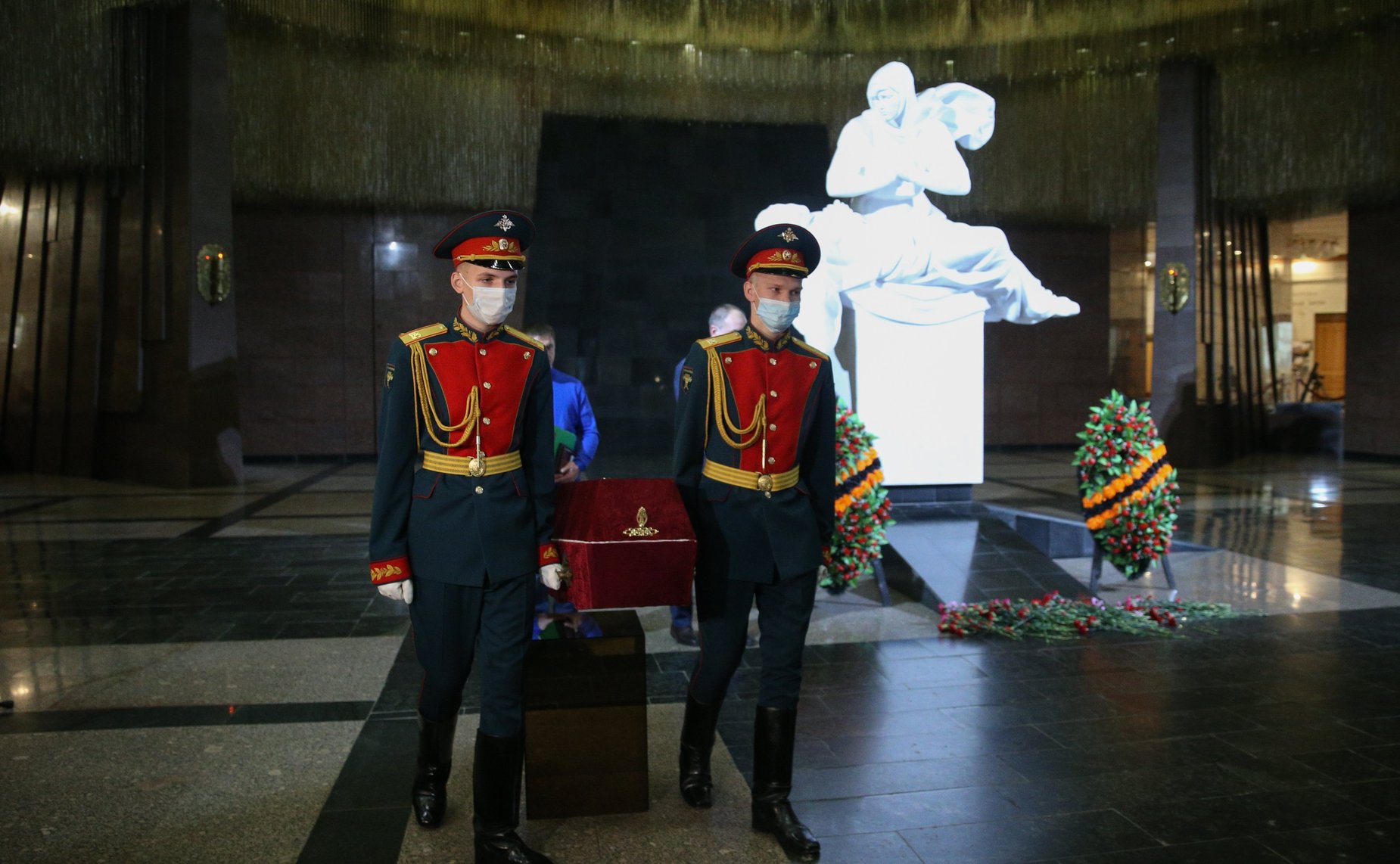 Торжественные мероприятия в Центральном музее Великой Отечественной войны на Поклонной горе, посвященные Дню Неизвестного солдата