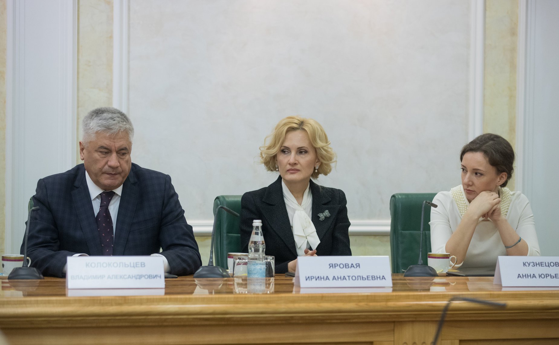 Встреча с членами Координационного совета при Президенте РФ по реализации Национальной стратегии действий в интересах детей на 2012–2017 гг