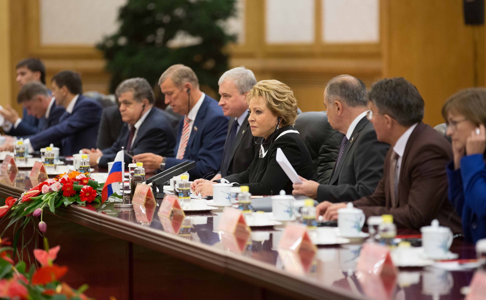 Визит делегации Совета Федерации в Китай-11