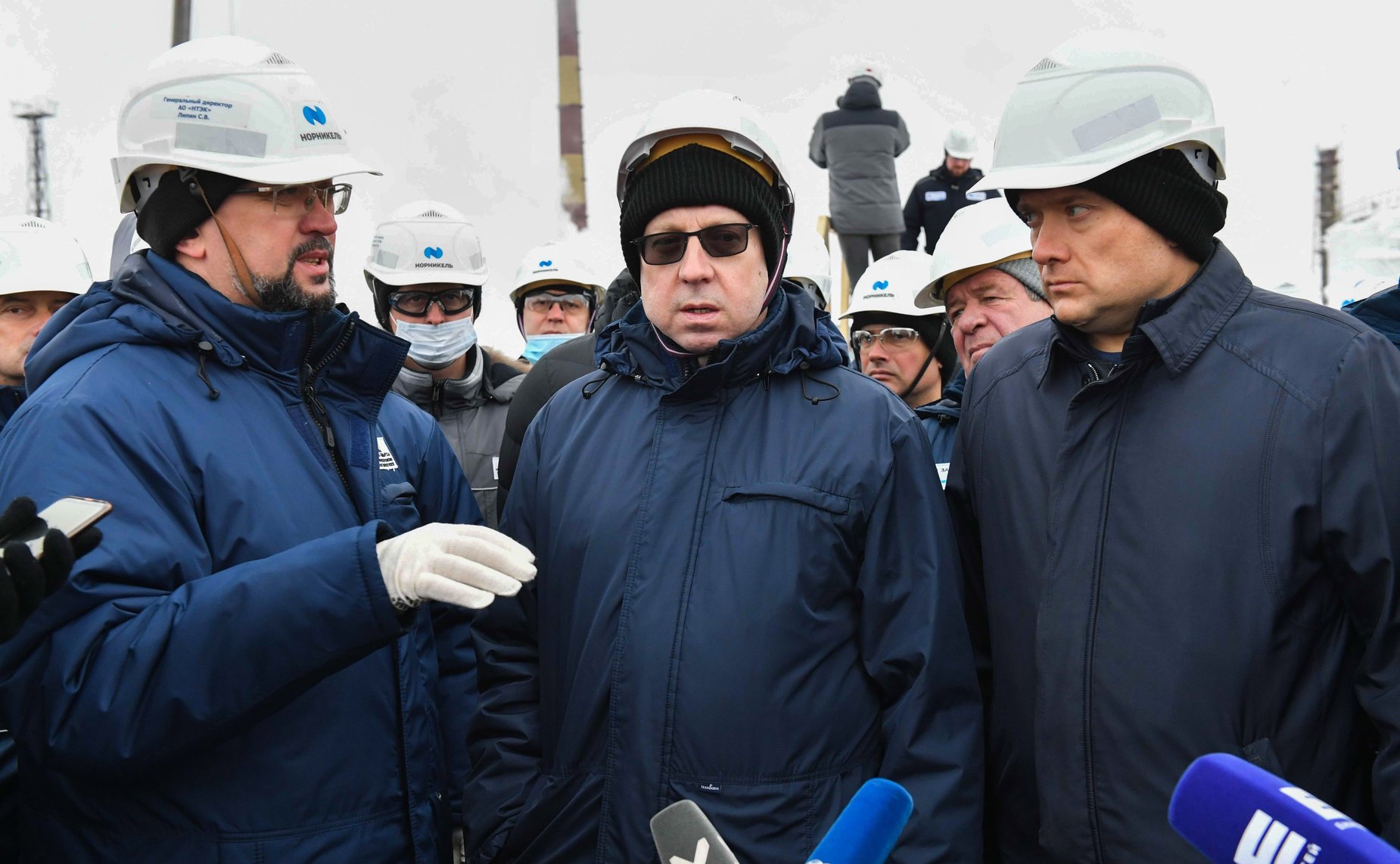 Осмотр хранилища дизельного топлива ТЭЦ — 1