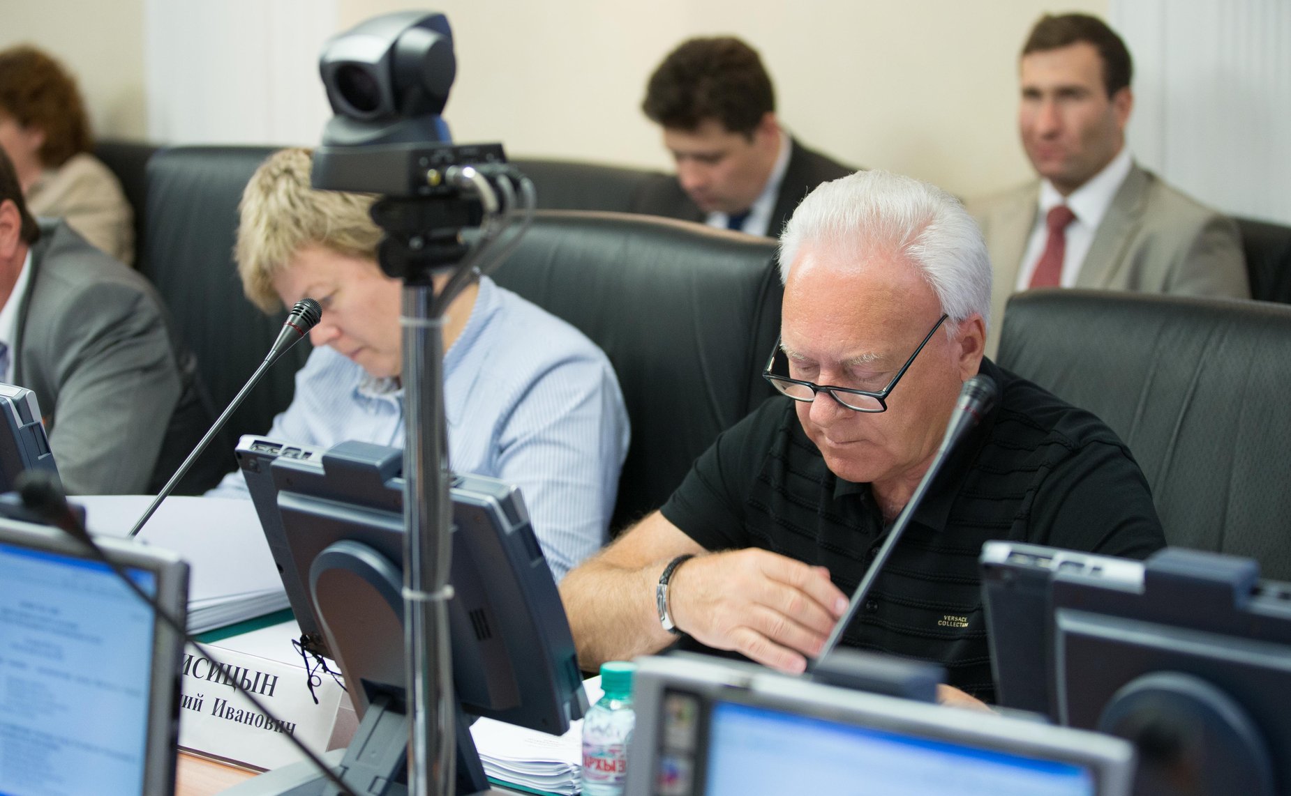 Заседание Комитета по международным делам Лисицын