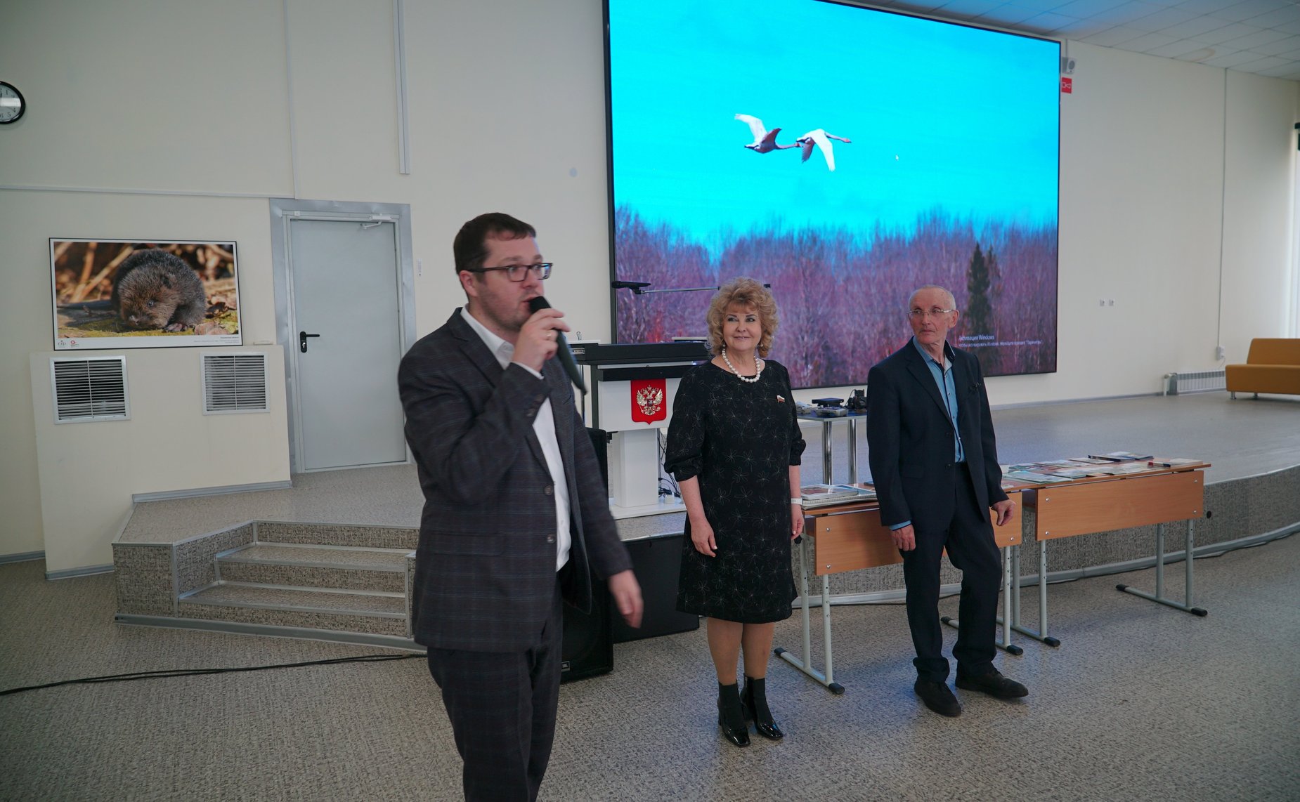 Нина Куликовских рассказала смоленским школьникам о фестивале природы «Первозданная Россия»