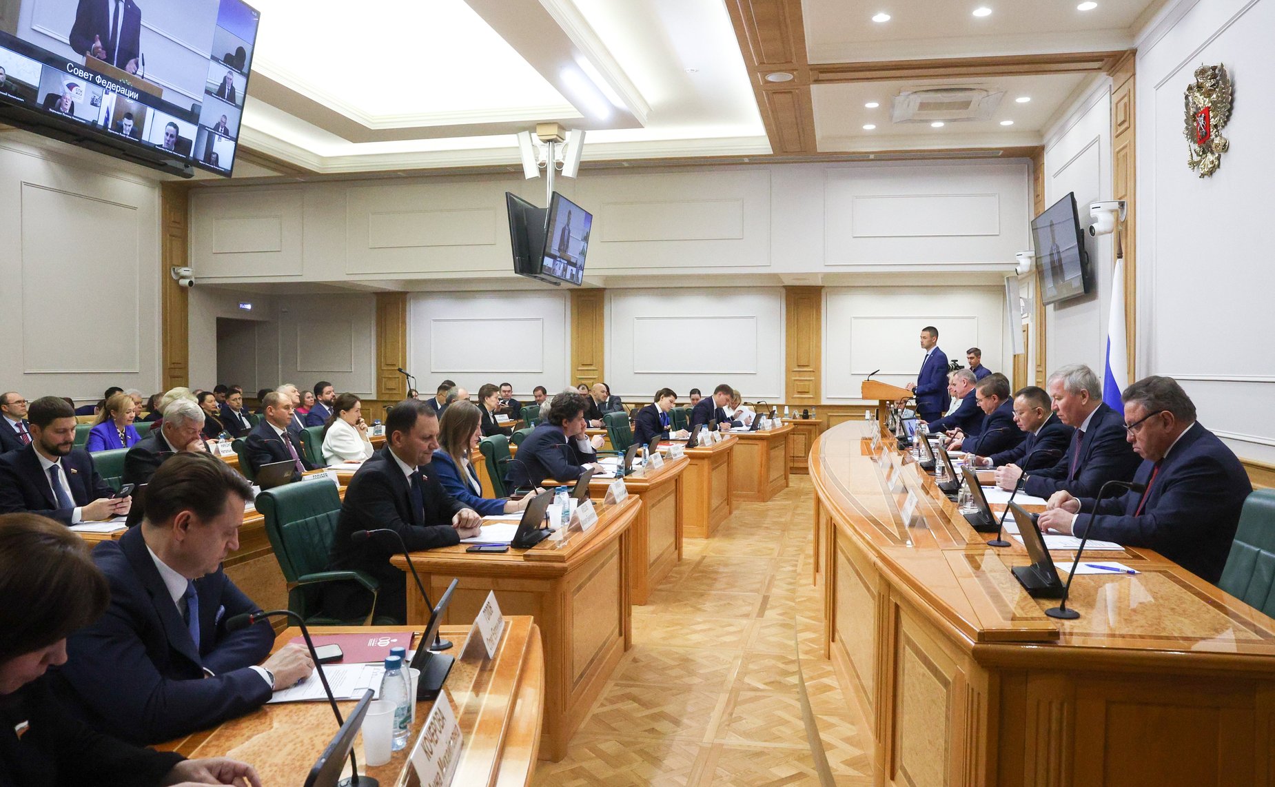 Заседание Совета по вопросам жилищного строительства и содействия развития жилищно-коммунального комплекса при Совете Федерации