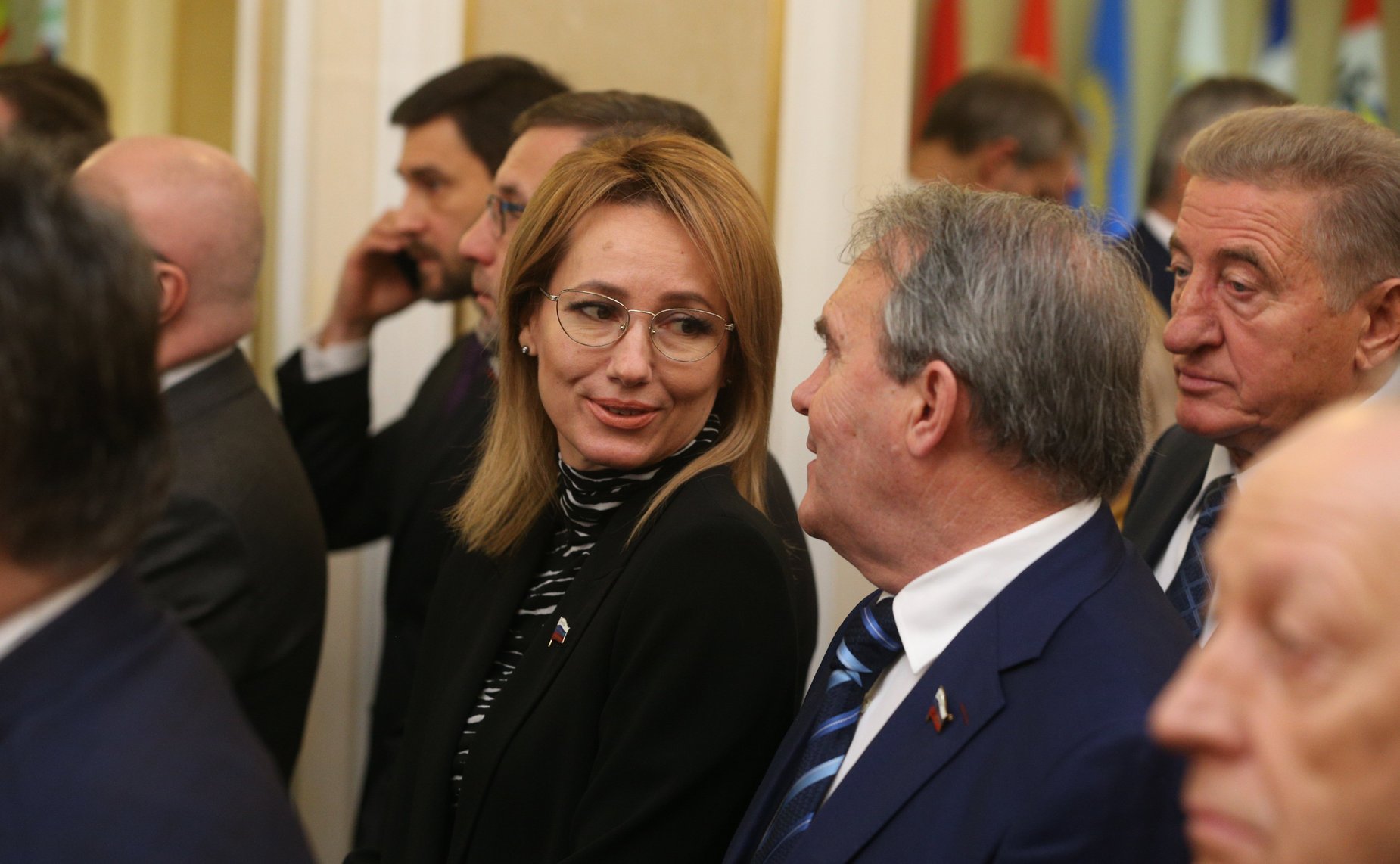 Торжественная церемония установки флагов новых субъектов Российской Федерации – Донецкой и Луганской народных республик, Запорожской и Херсонской областей