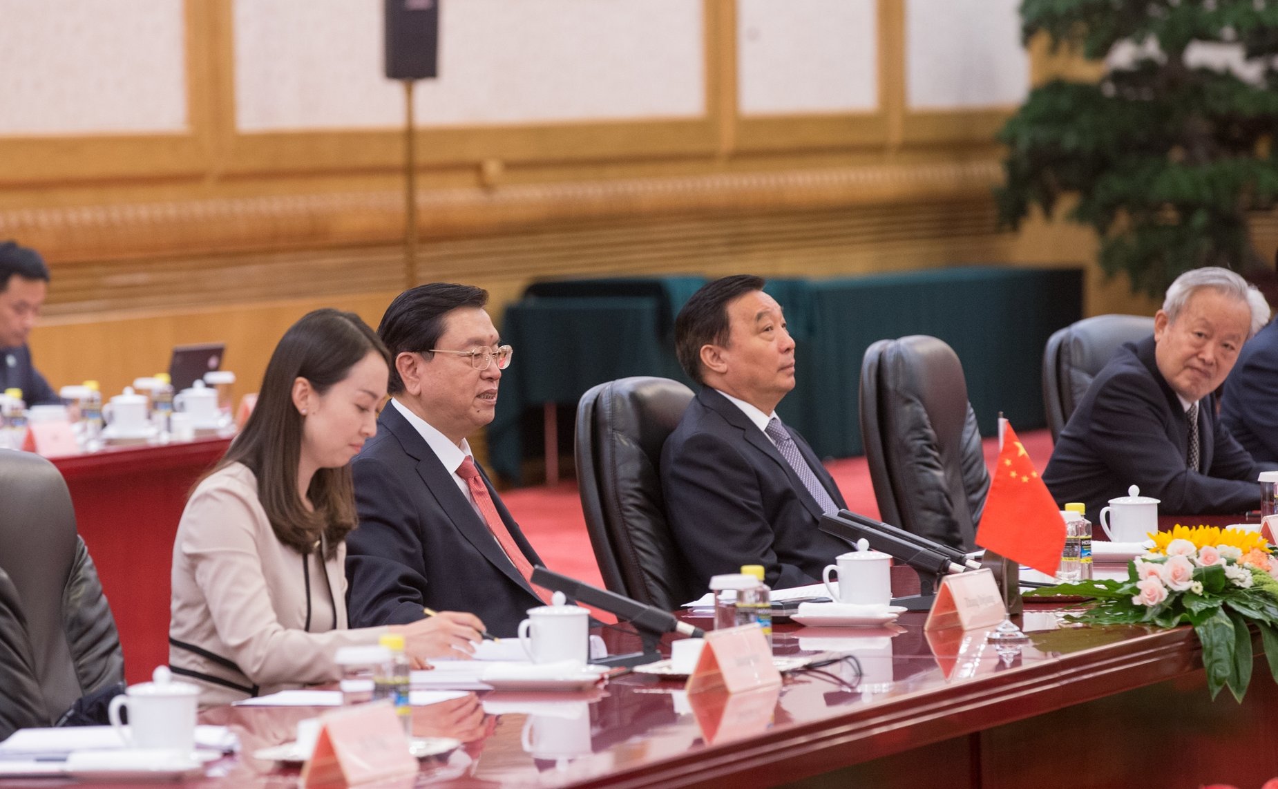 Председатель Постоянного комитета Всекитайского собрания народных представителей Чжан Дэцзян