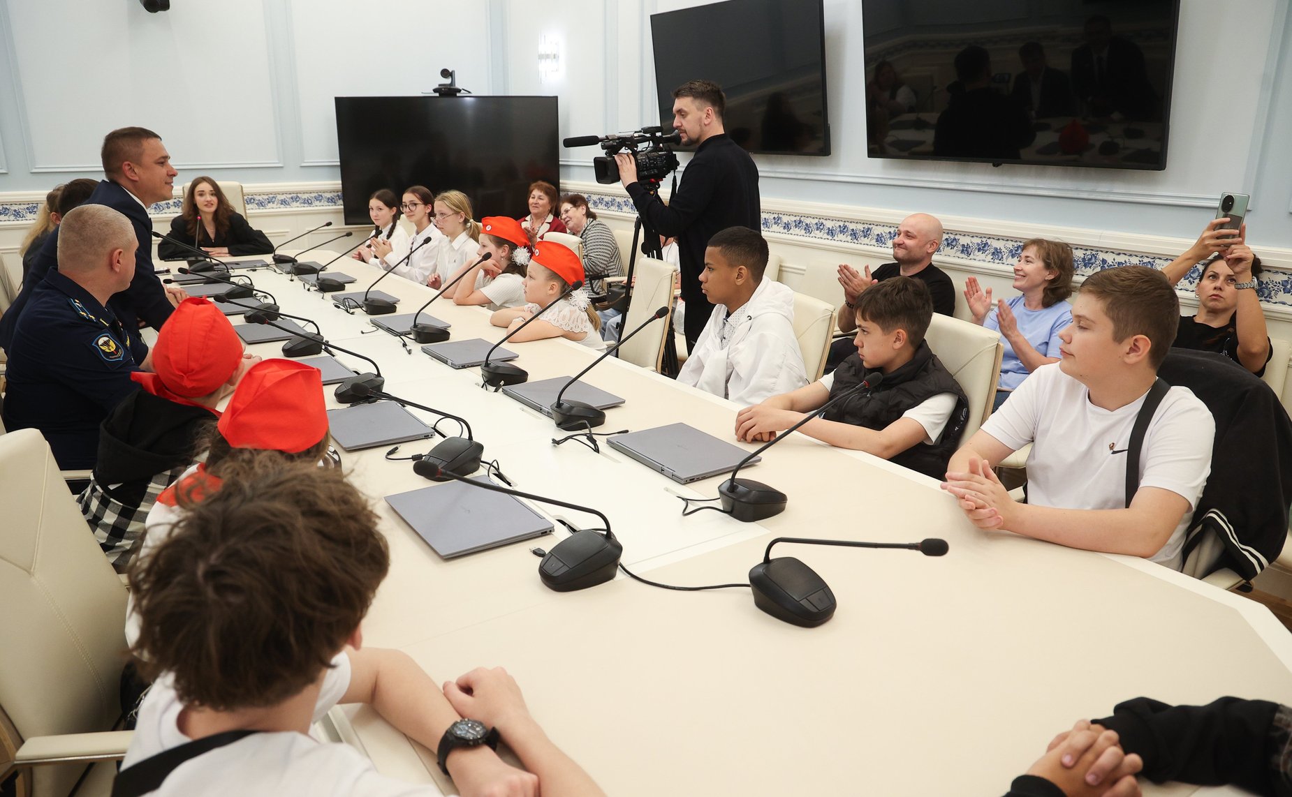 Встреча Айрата Гибатдинова со школьниками Ульяновской области