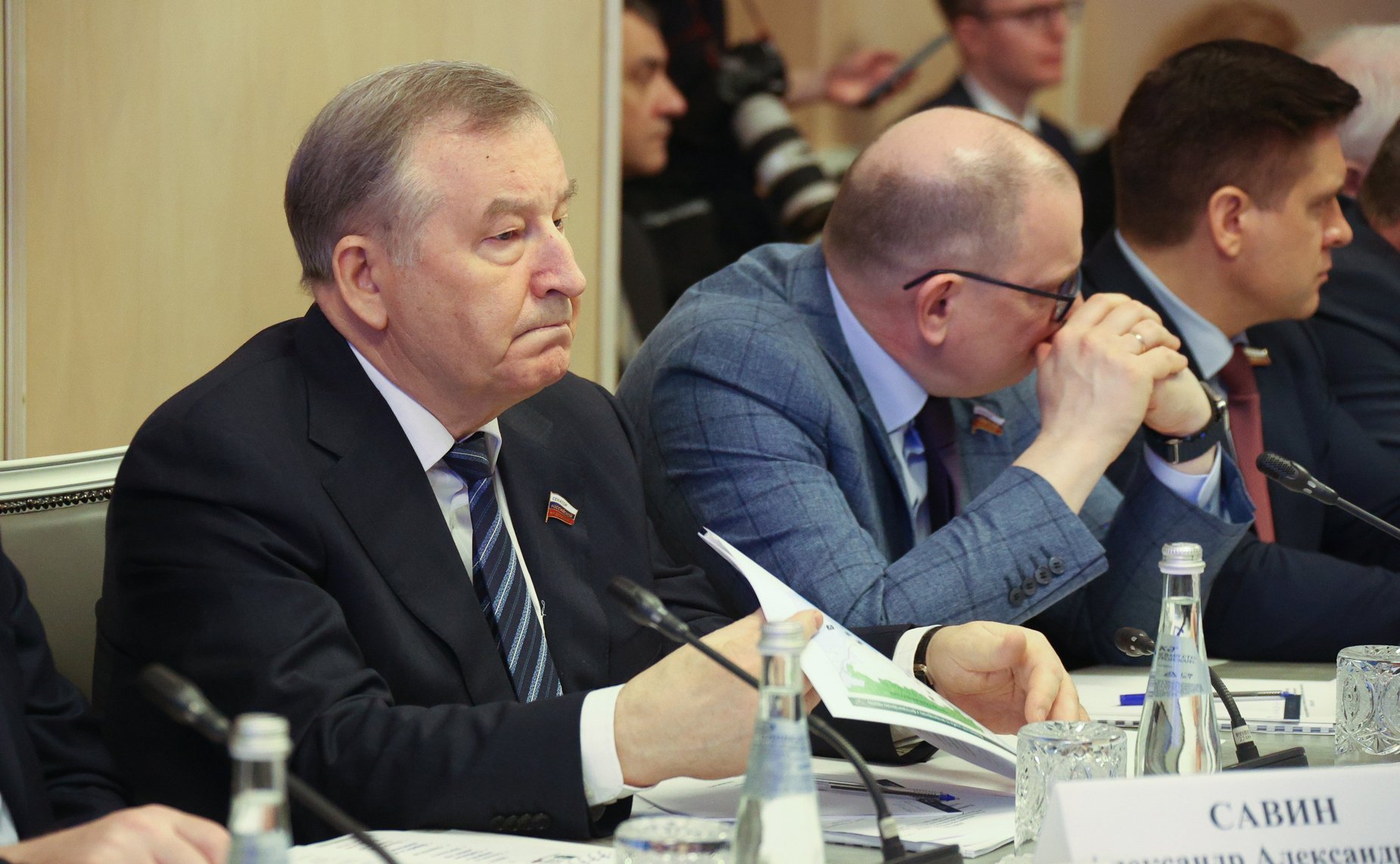 Заседание парламентской комиссии по расследованию обстоятельств, связанных с созданием американскими специалистами биологических лабораторий на территории Украины