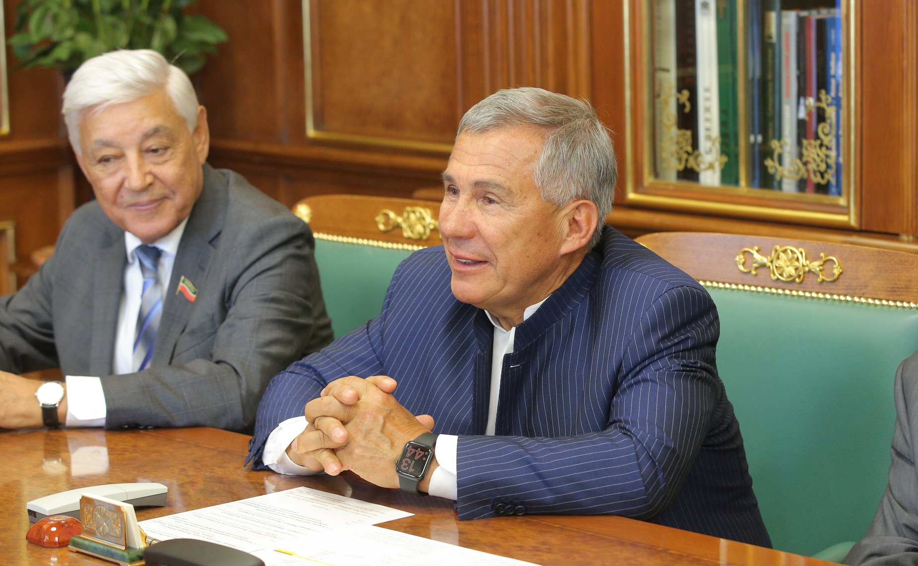 Встреча Председателя Совета Федерации Валентины Матвиенко с президентом Республики Татарстан Рустамом Миннихановым