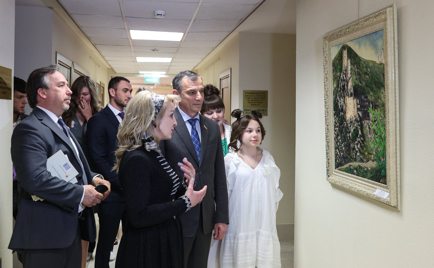 Открытие выставки картин «Культура народов России»