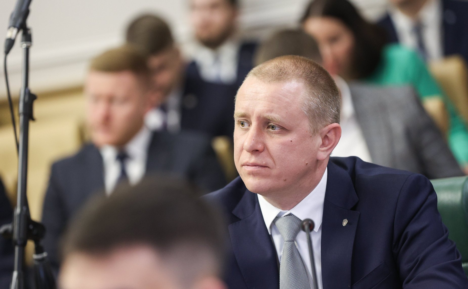 Встреча Константина Косачева с членами Палаты молодых законодателей при Совете Федерации