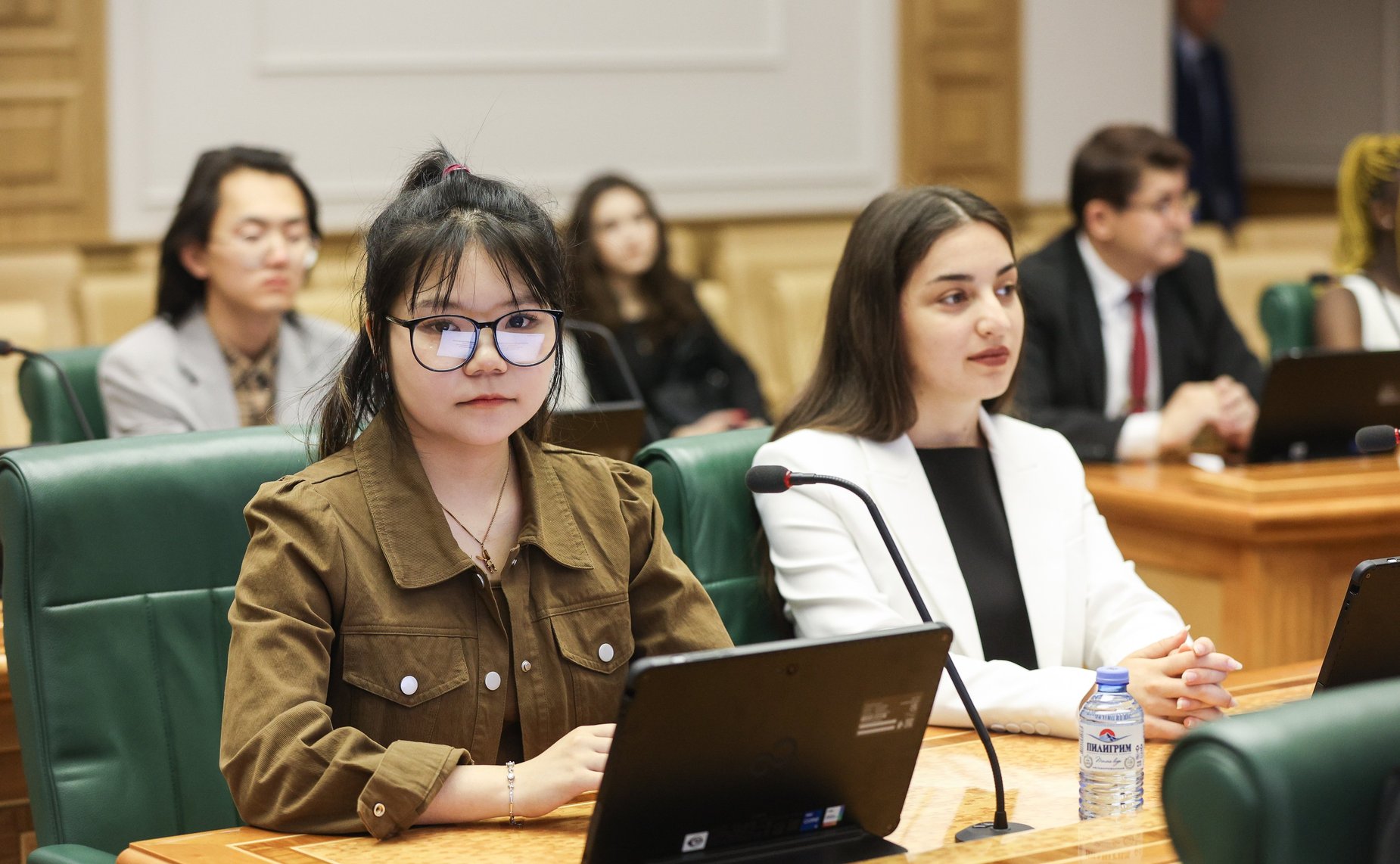 Церемония награждения победителей IV Конкурса чтецов среди студентов аспирантов из стран Азии и Африки «Победа в сердцах поколений» в рамках подготовки к Саммиту Россия-Африка