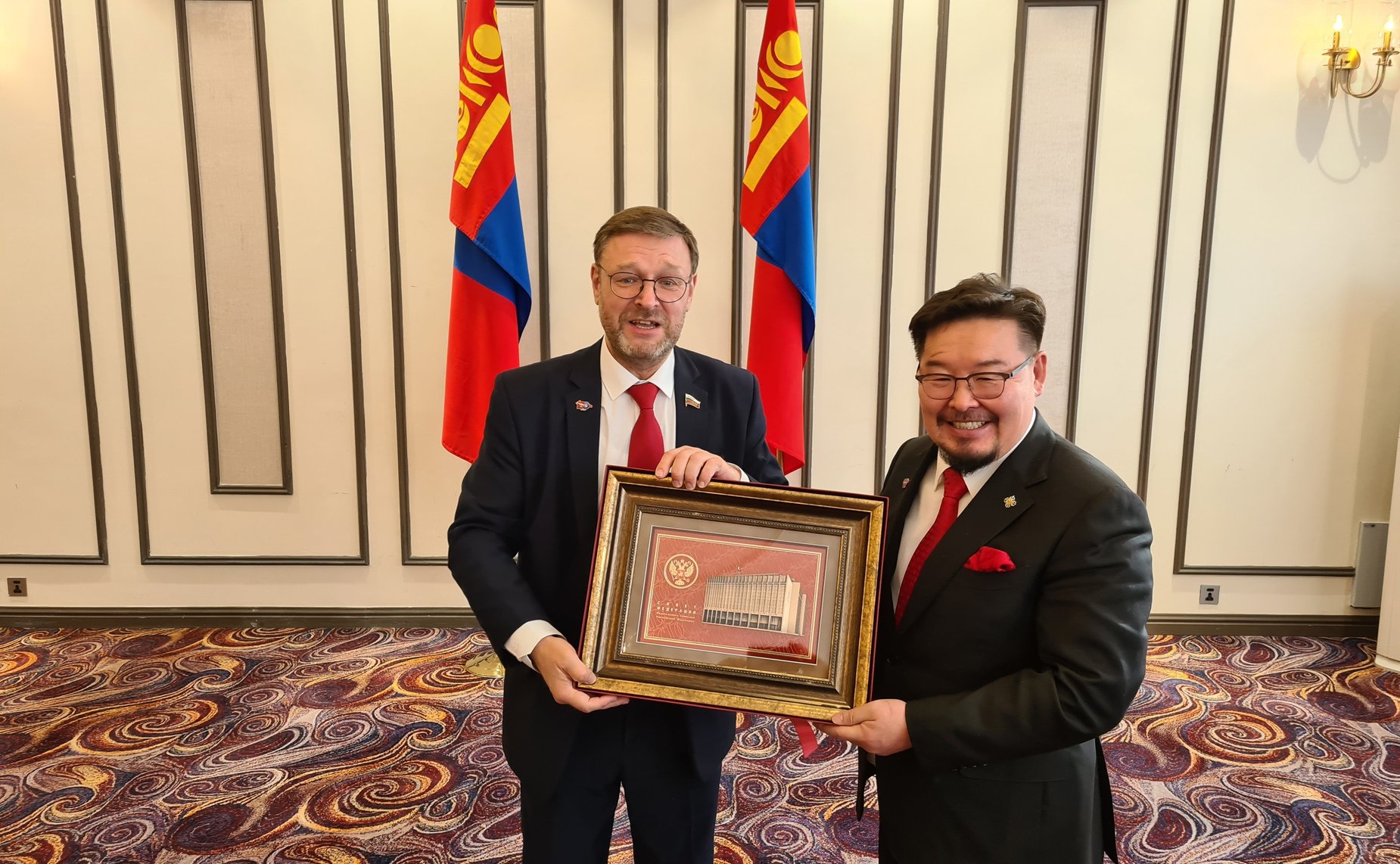 Делегация Совета Федерации во главе с заместителем Председателя СФ Константином Косачевым посещает Монголию с официальным визитом