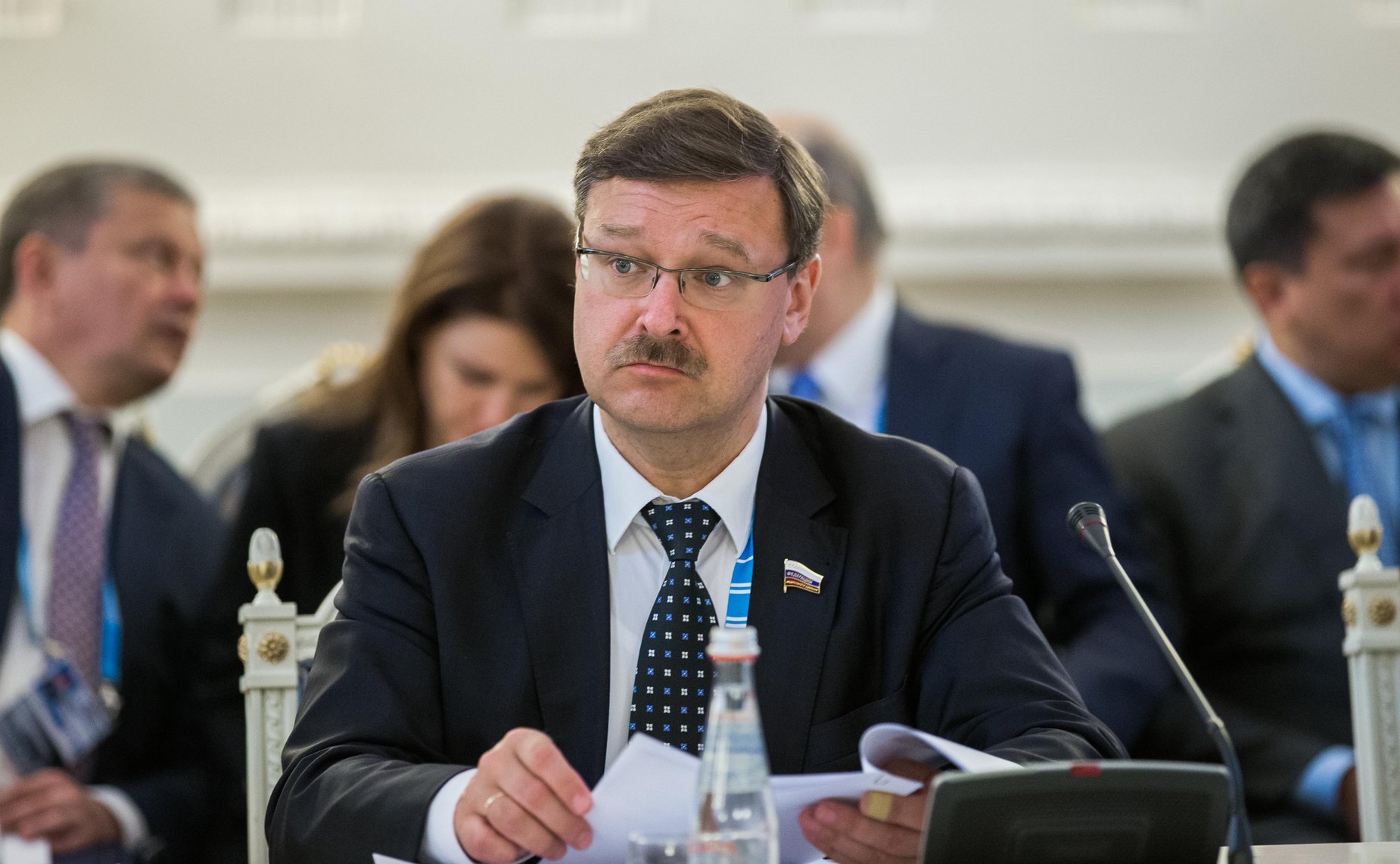 Второй парламентский форум БРИКС К. Косачев