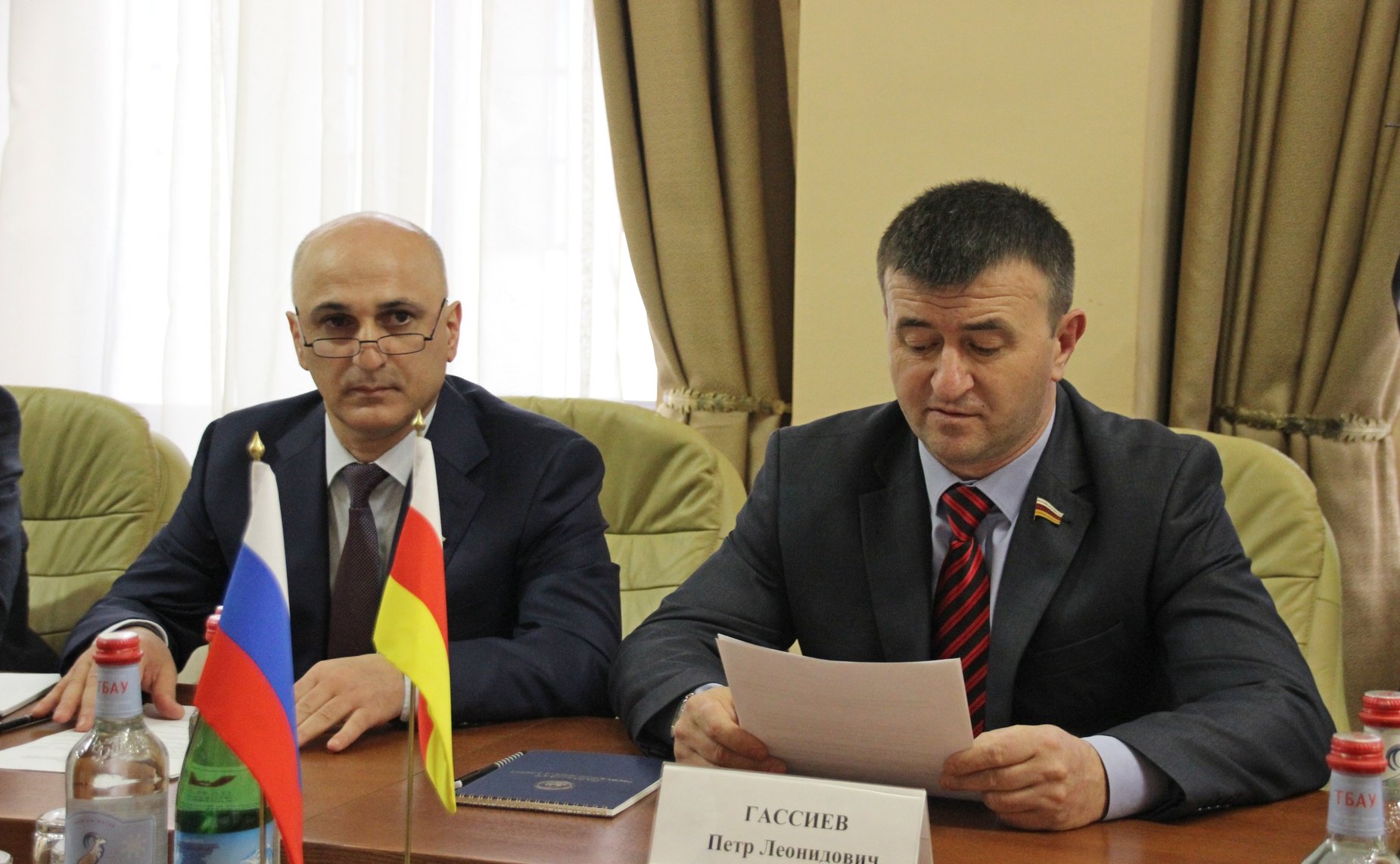 Первый заместитель Председателя Парламента Республики Южная Осетия Петр Гассиев