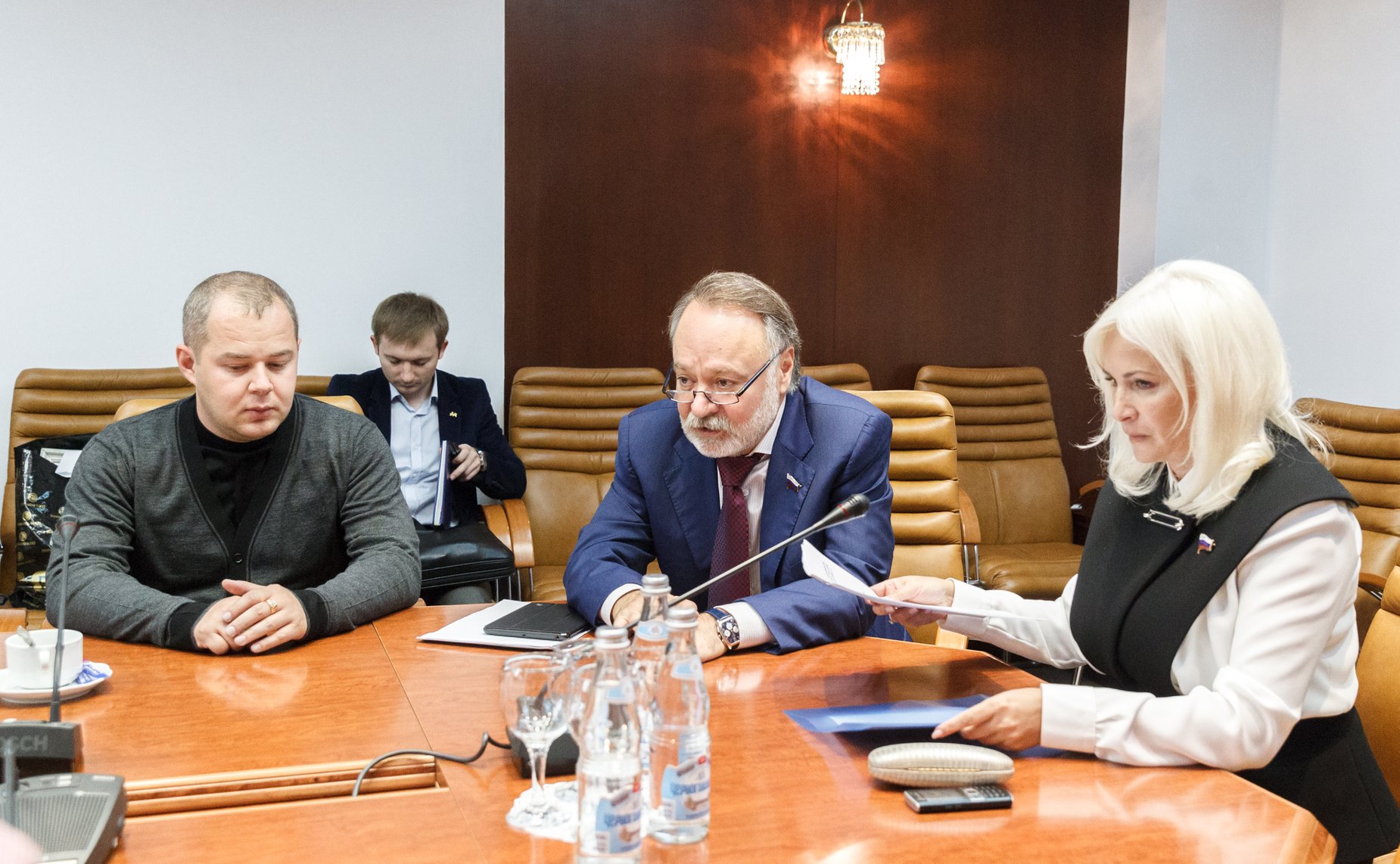 Встреча сенаторов с членами молодежного парламента Северной Осетии - 1