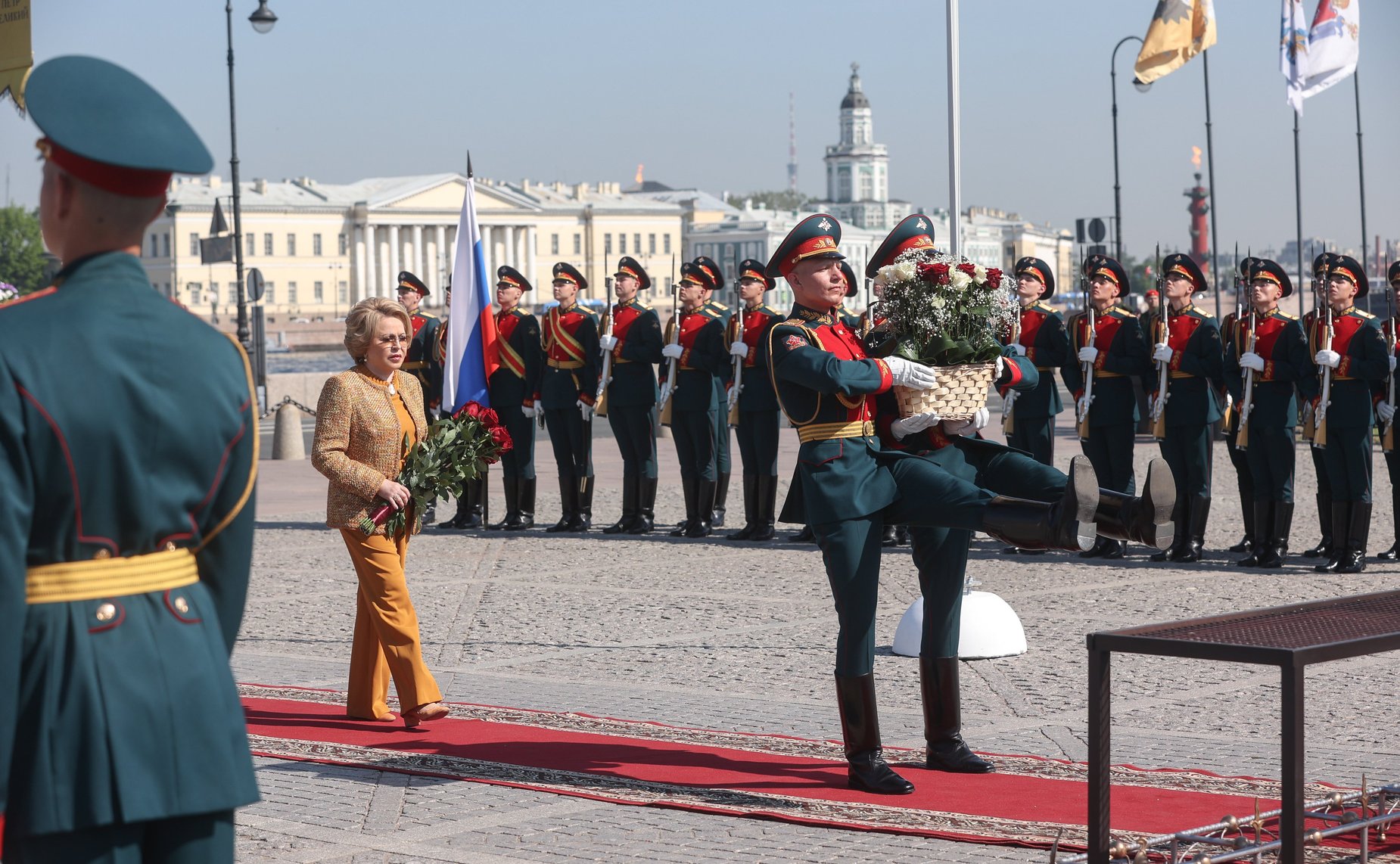 Валентина Матвиенко приняла участие в мероприятиях, посвященных Дню Санкт-Петербурга