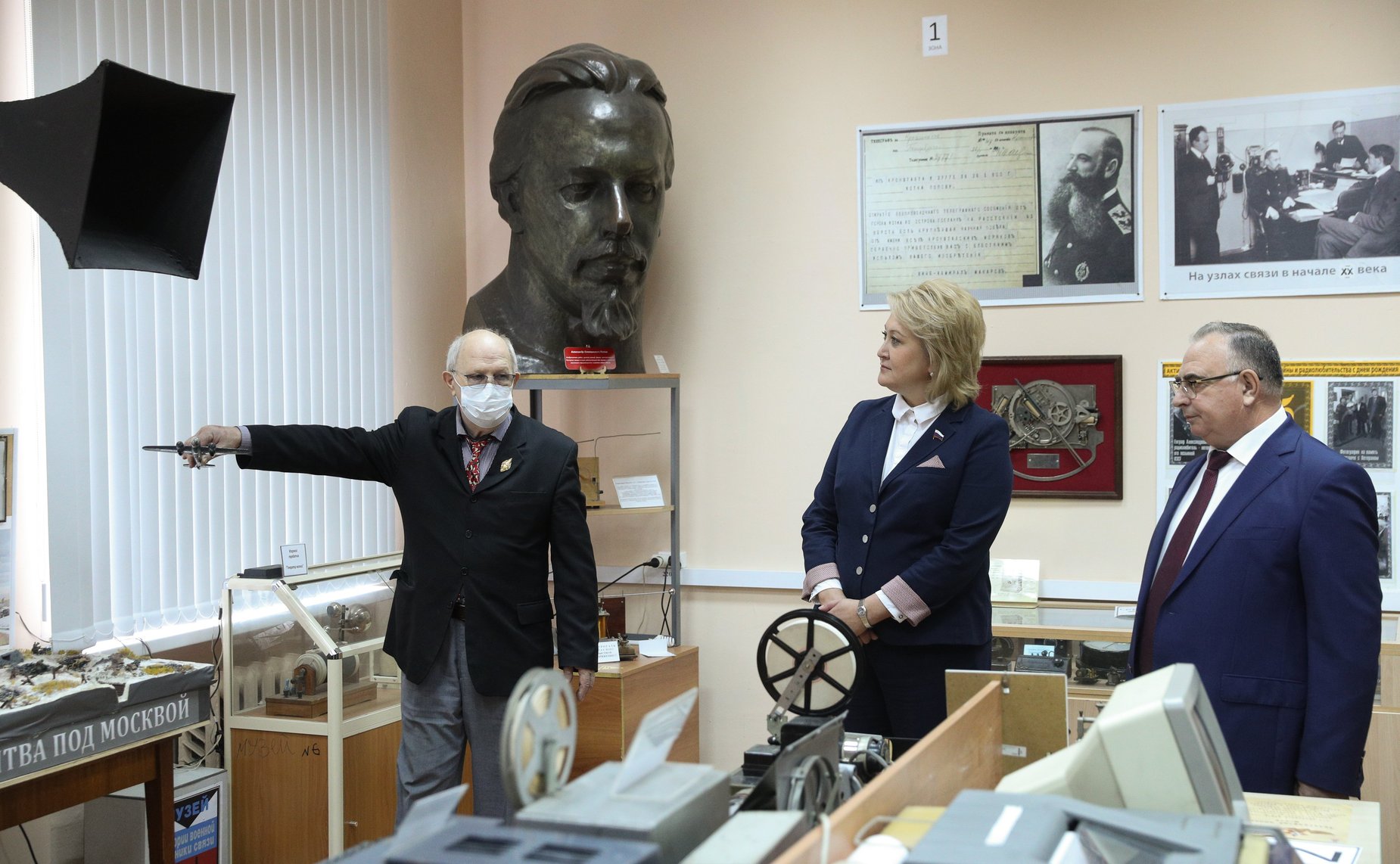 Лилия Гумерова встретилась со студентами и преподавателями Московского колледжа связи № 54 имени П.М. Вострухина