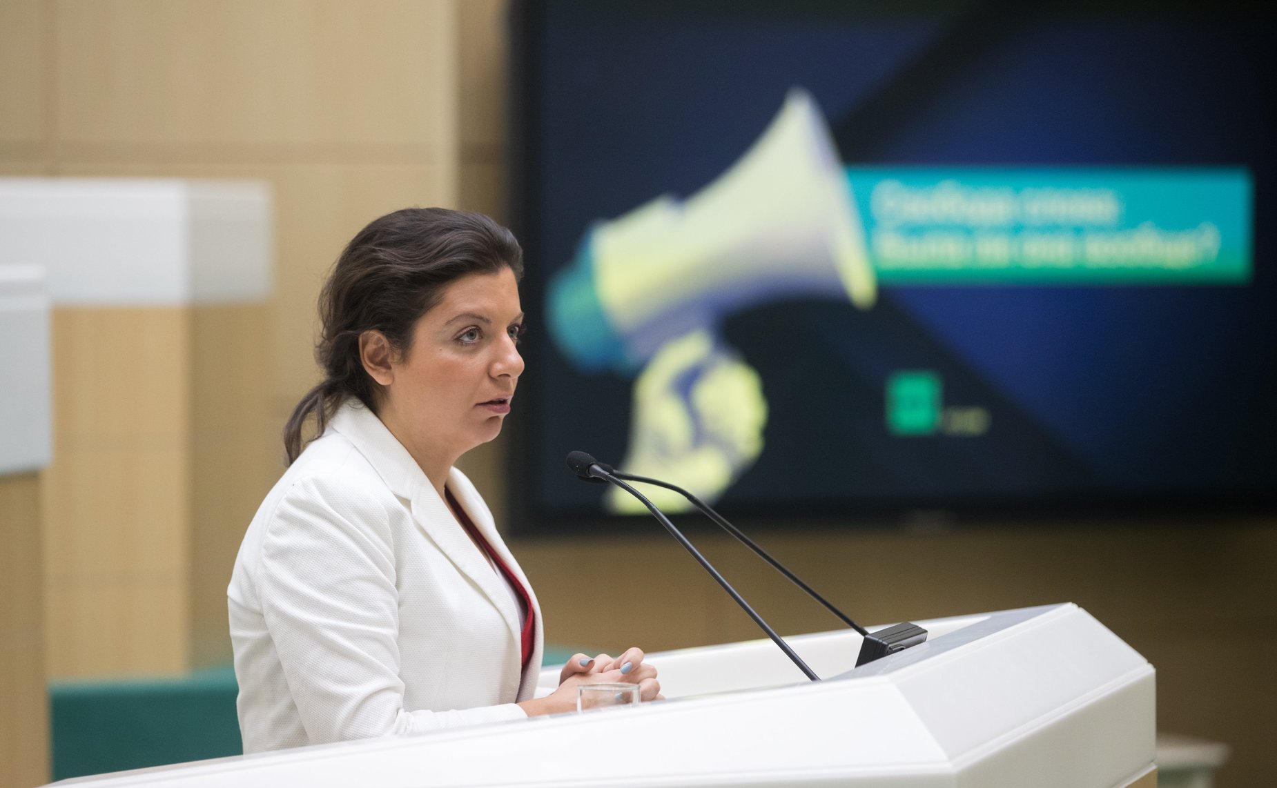 Глава телеканала RT М. Симоньян