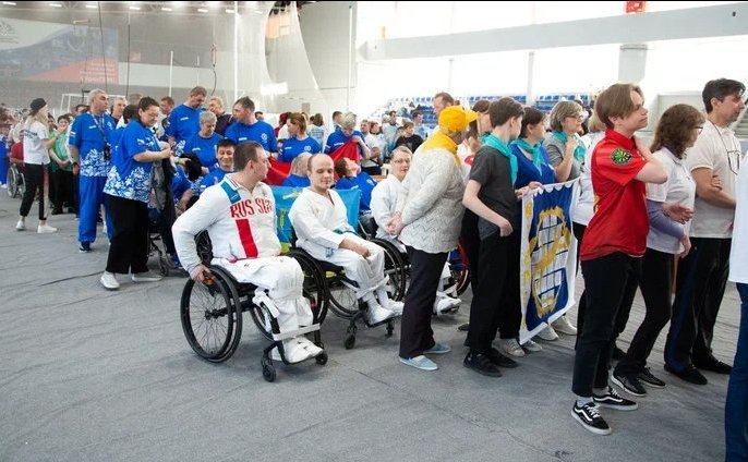Маргарита Павлова приняла участие в открытии Первого Всероссийского фестиваля адаптивных видов спорта в Челябинске