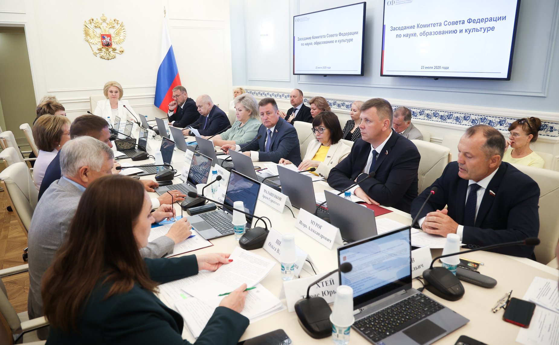 Заседание Комитета Совета Федерации по науке, образованию и культуре
