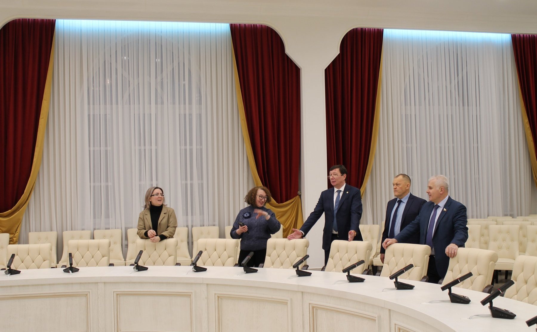 Сергей Мартынов посетил недавно появившийся в Марий Эл Дом дружбы народов