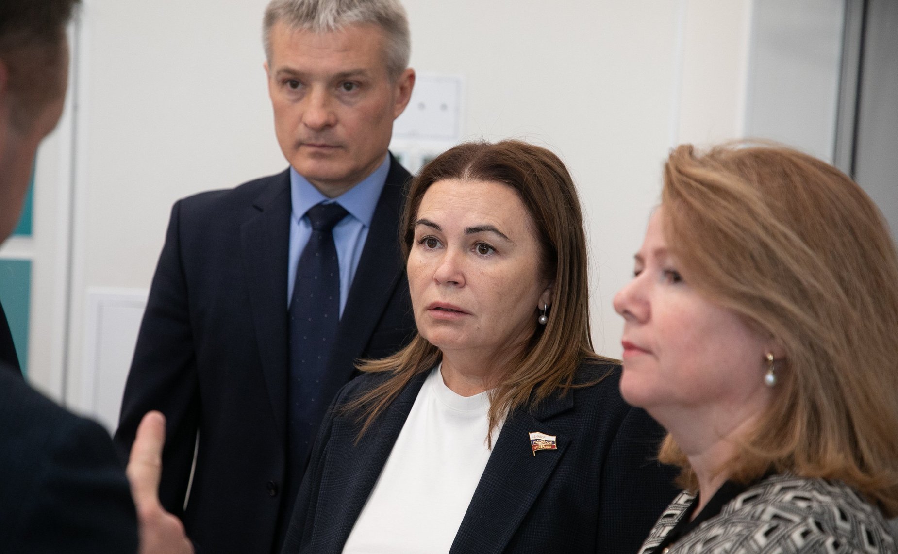 Сенаторы посетили Центр физкультурной и спортивной работы «Олимпия» Тюменского муниципального района